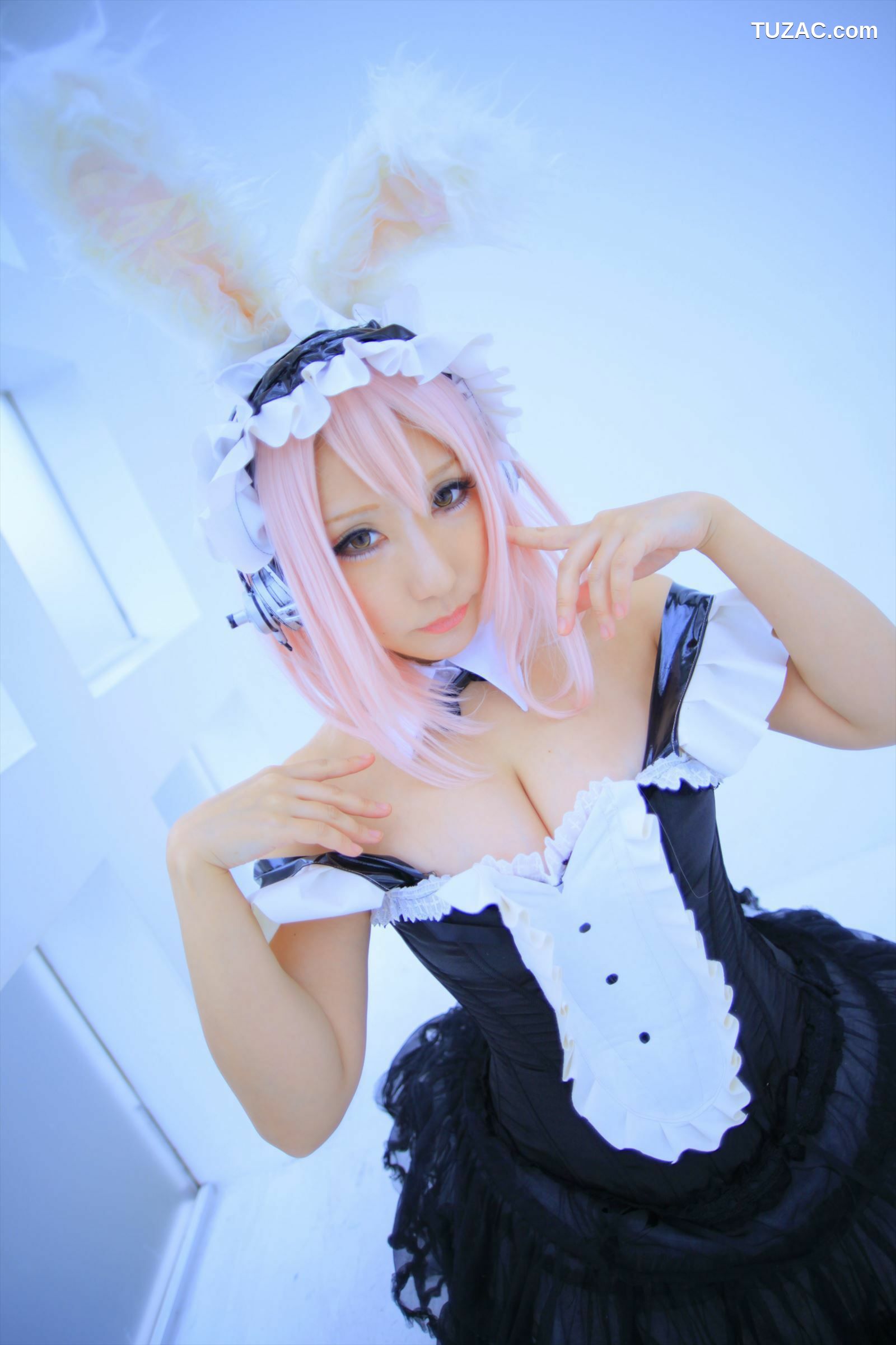 日本CosPlay_サク (Saku) 《Sonicomi》Super Sonico 写真集[130P]