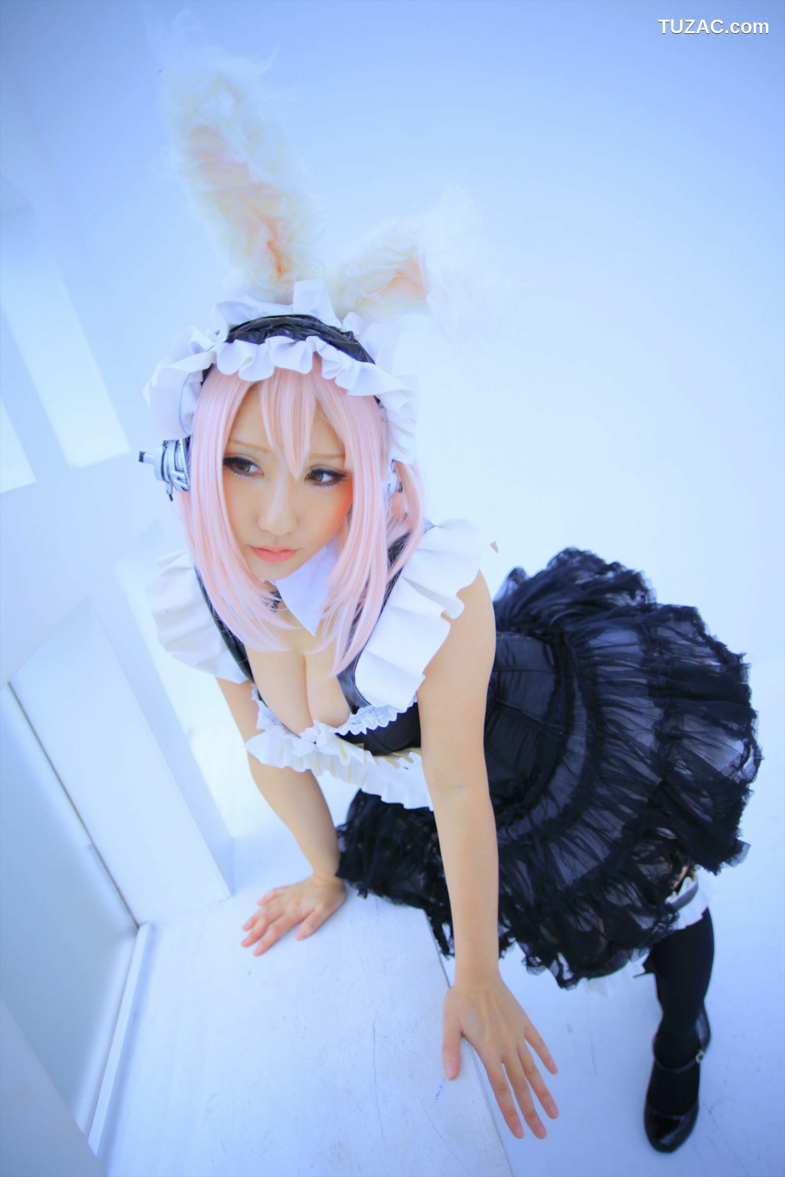 日本CosPlay_サク (Saku) 《Sonicomi》Super Sonico 写真集[130P]