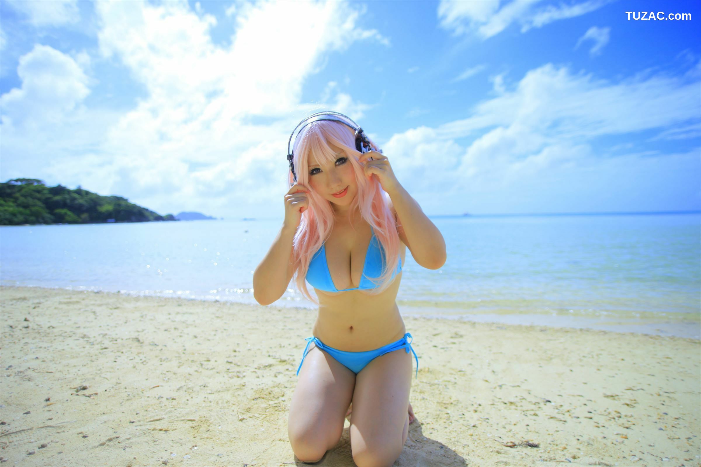 日本CosPlay_サク (Saku) 《Sonicomi》Super Sonico 写真集[130P]