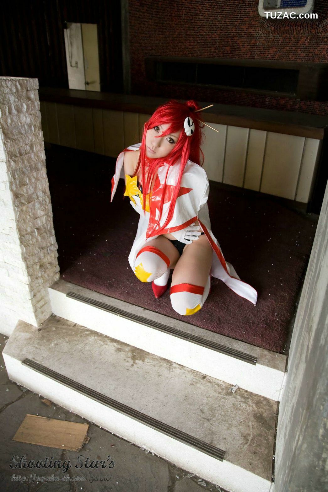 日本CosPlay_サク (Saku) 《Tengen Toppa Gurren Lagann》Youko 写真集[100P]