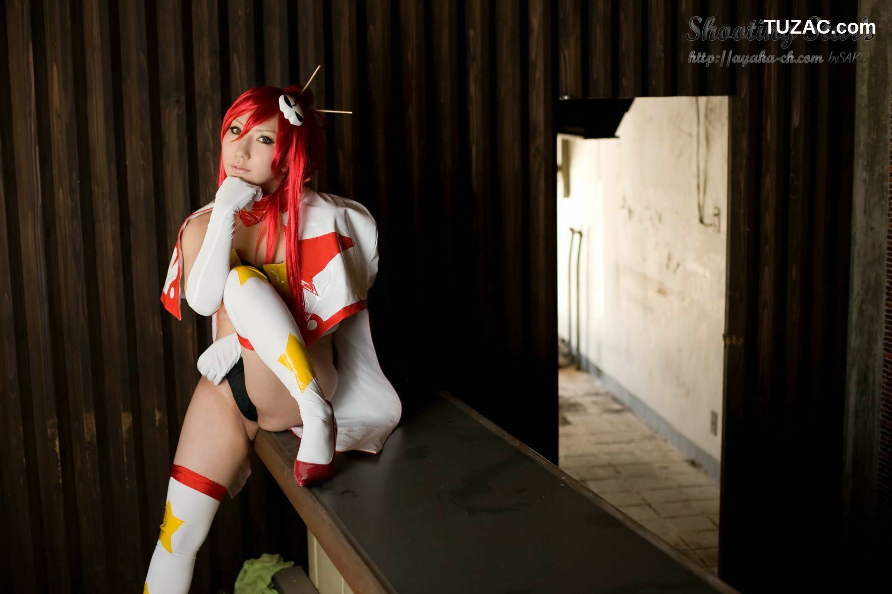 日本CosPlay_サク (Saku) 《Tengen Toppa Gurren Lagann》Youko 写真集[100P]