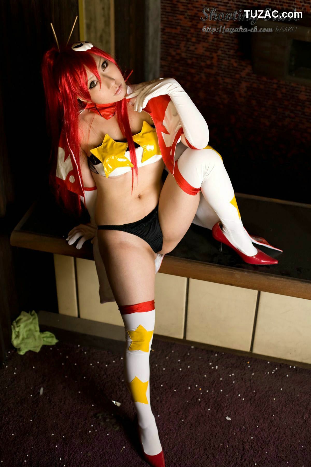 日本CosPlay_サク (Saku) 《Tengen Toppa Gurren Lagann》Youko 写真集[100P]