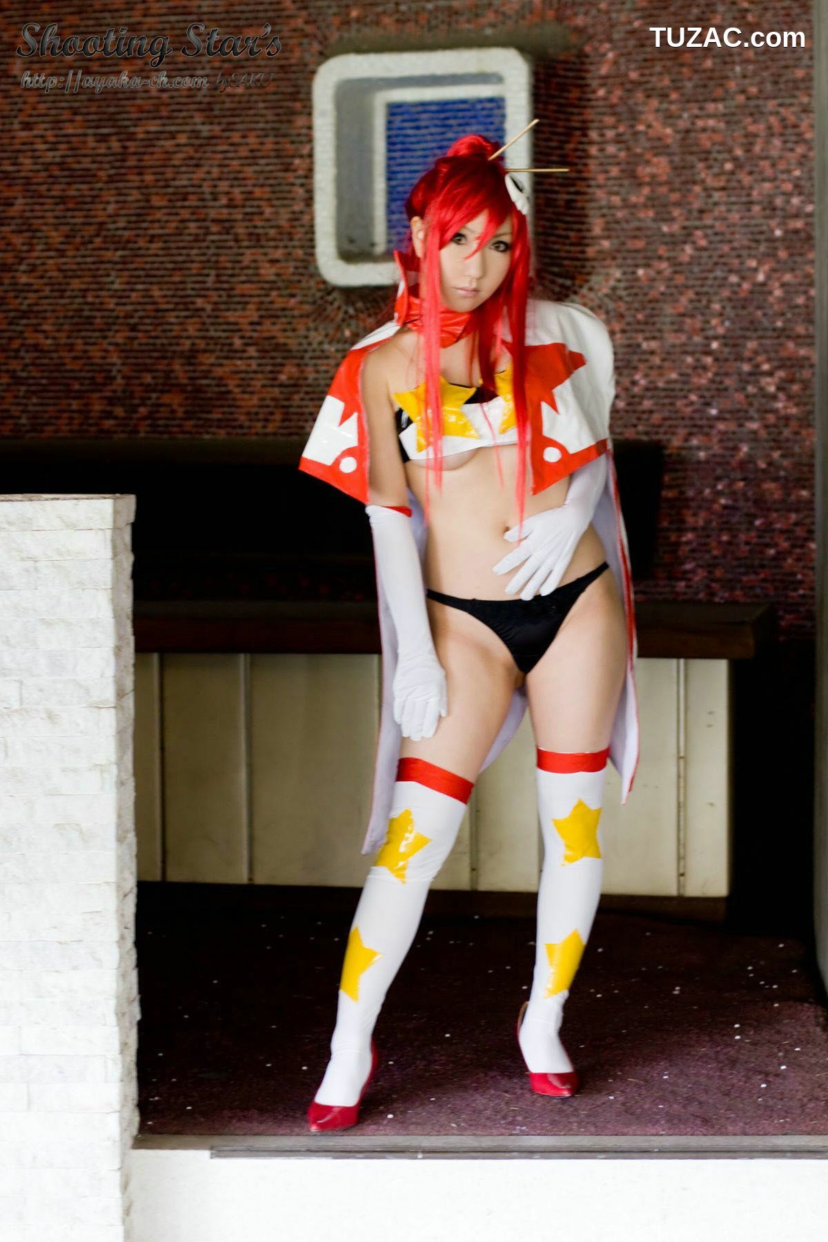 日本CosPlay_サク (Saku) 《Tengen Toppa Gurren Lagann》Youko 写真集[100P]