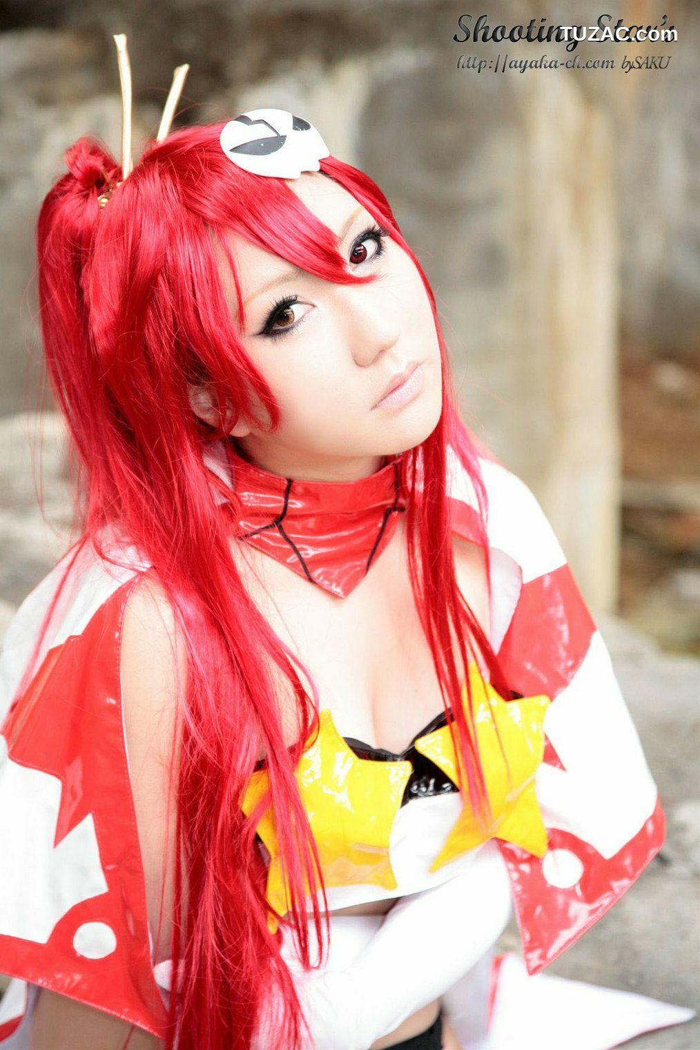 日本CosPlay_サク (Saku) 《Tengen Toppa Gurren Lagann》Youko 写真集[100P]