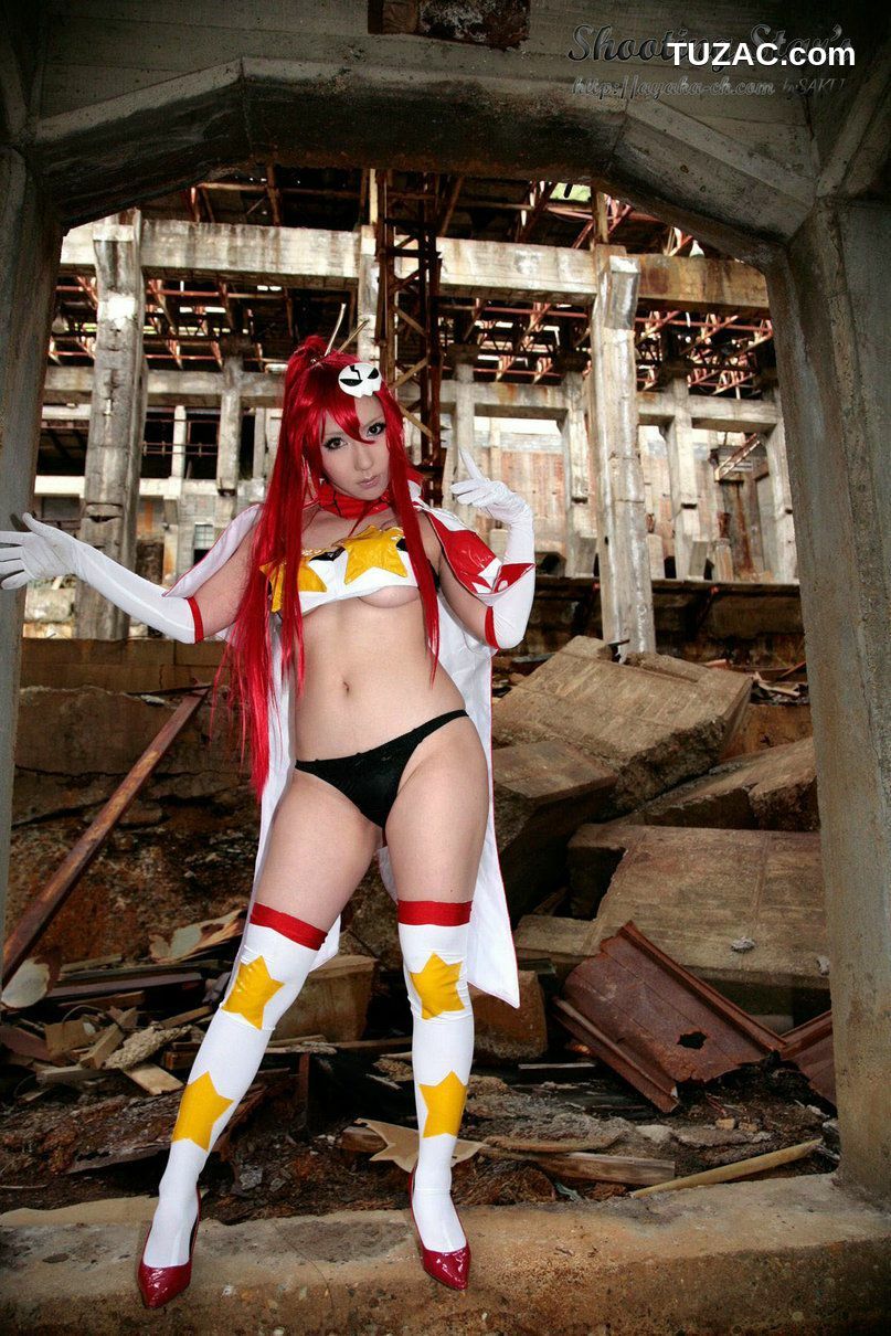 日本CosPlay_サク (Saku) 《Tengen Toppa Gurren Lagann》Youko 写真集[100P]