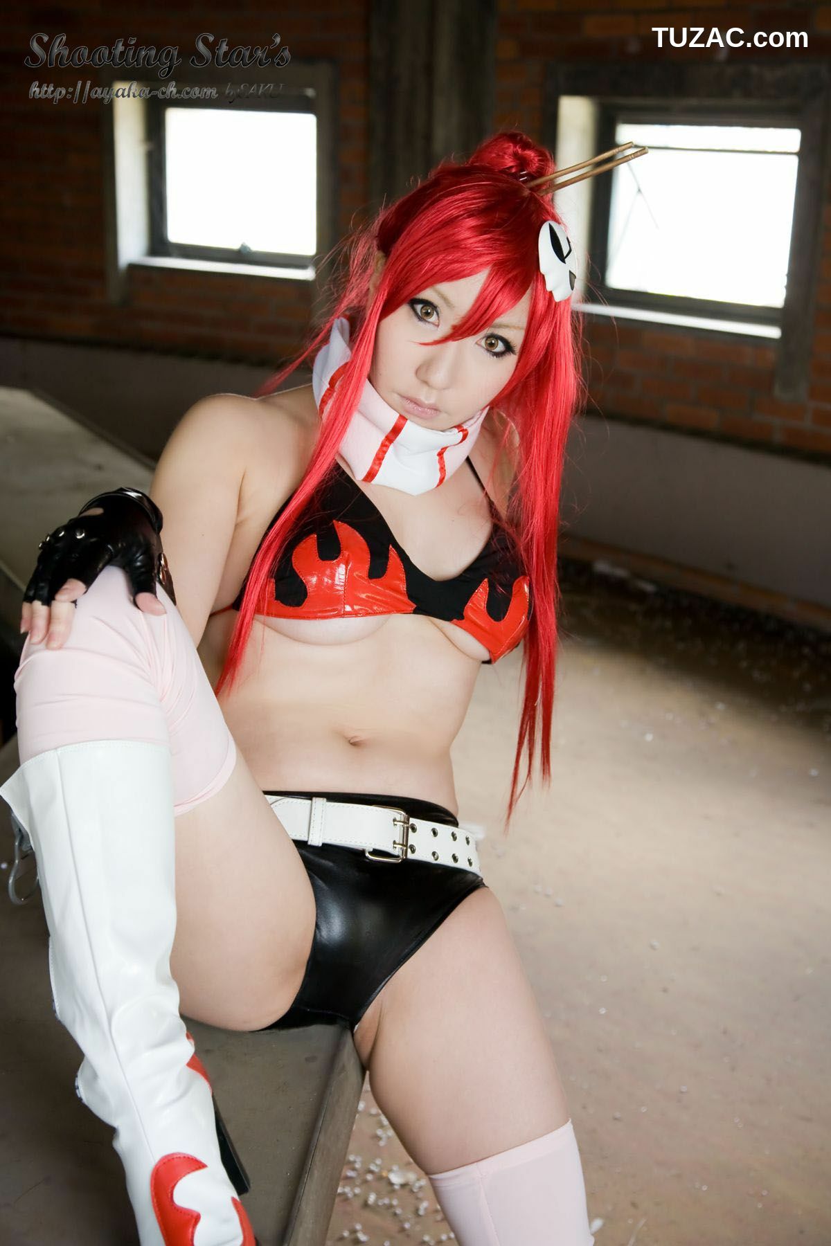 日本CosPlay_サク (Saku) 《Tengen Toppa Gurren Lagann》Youko 写真集[100P]