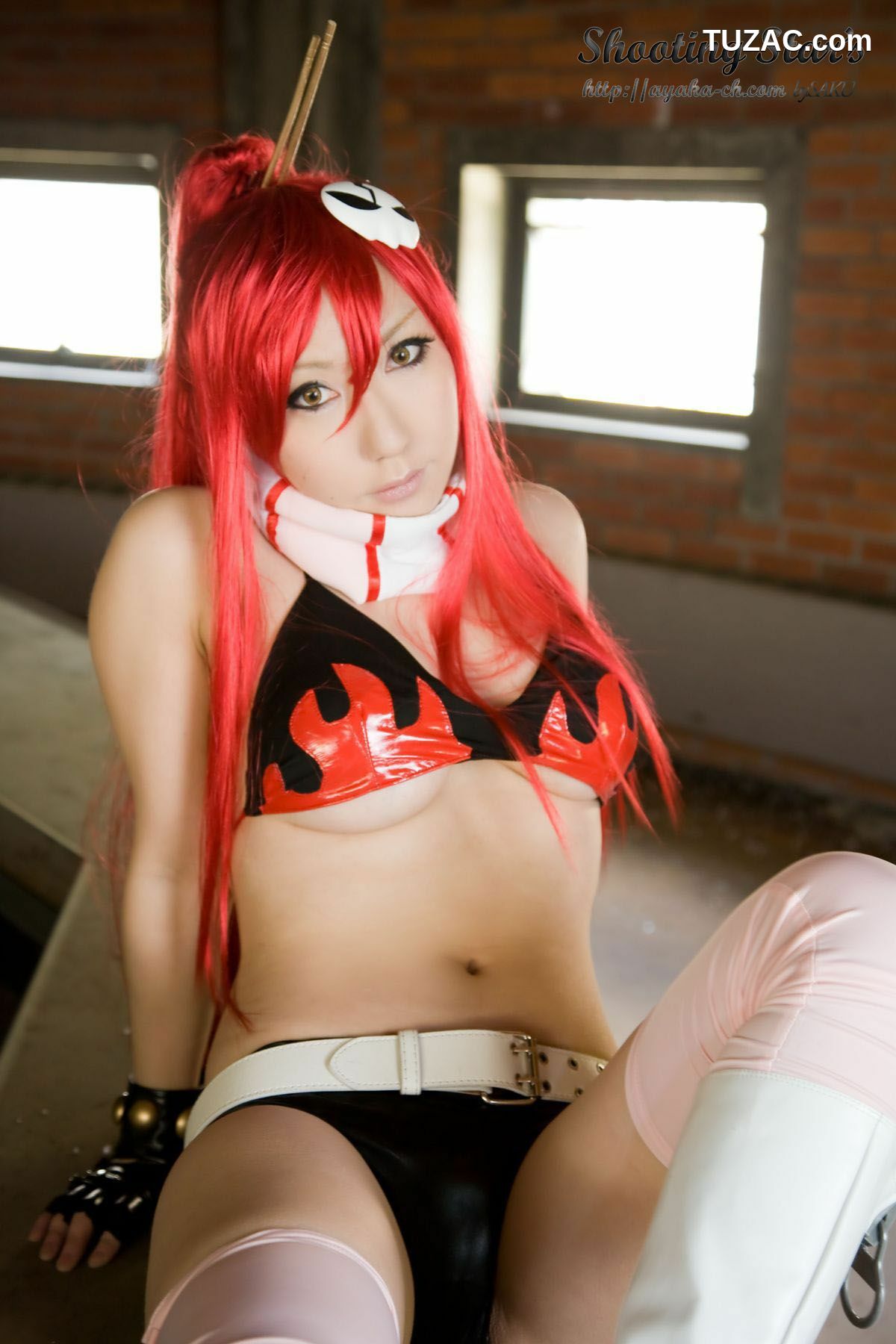 日本CosPlay_サク (Saku) 《Tengen Toppa Gurren Lagann》Youko 写真集[100P]