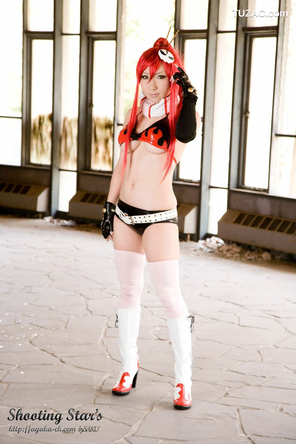 日本CosPlay_サク (Saku) 《Tengen Toppa Gurren Lagann》Youko 写真集[100P]