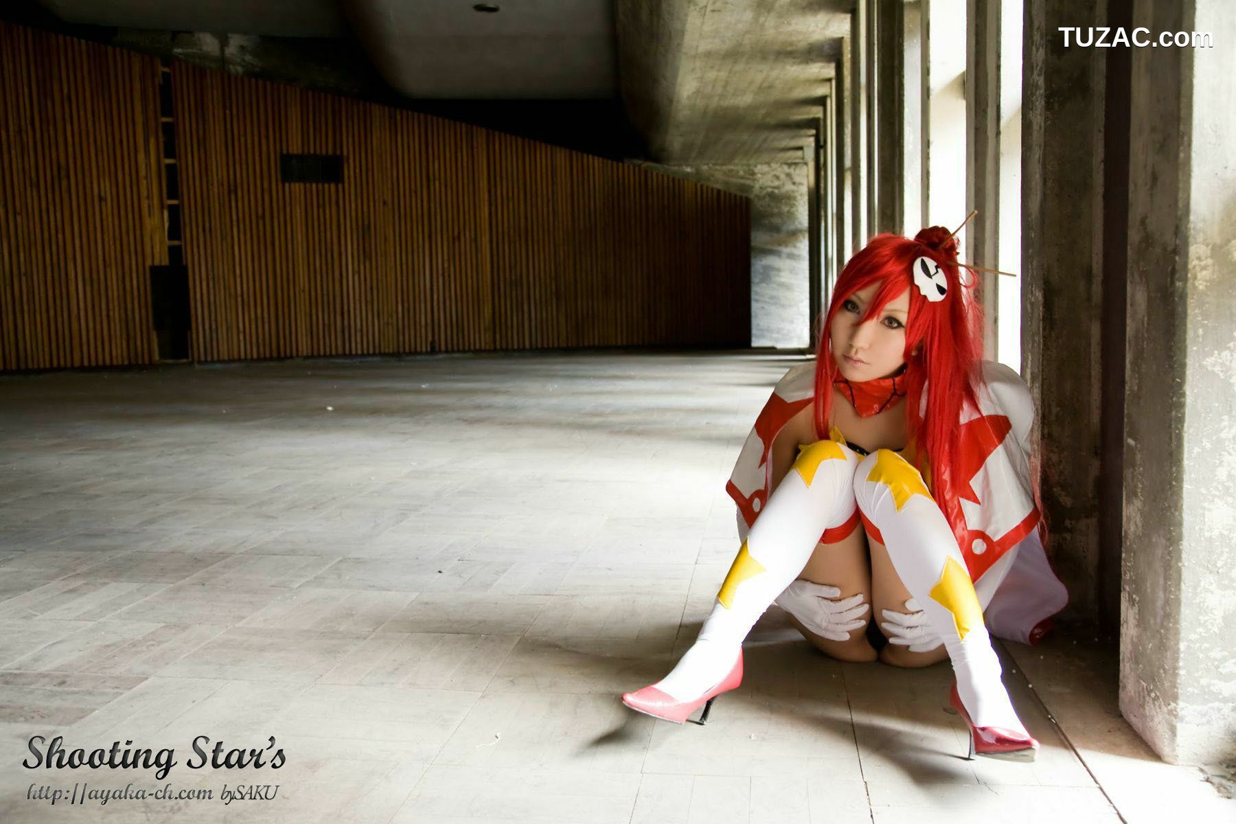 日本CosPlay_サク (Saku) 《Tengen Toppa Gurren Lagann》Youko 写真集[100P]