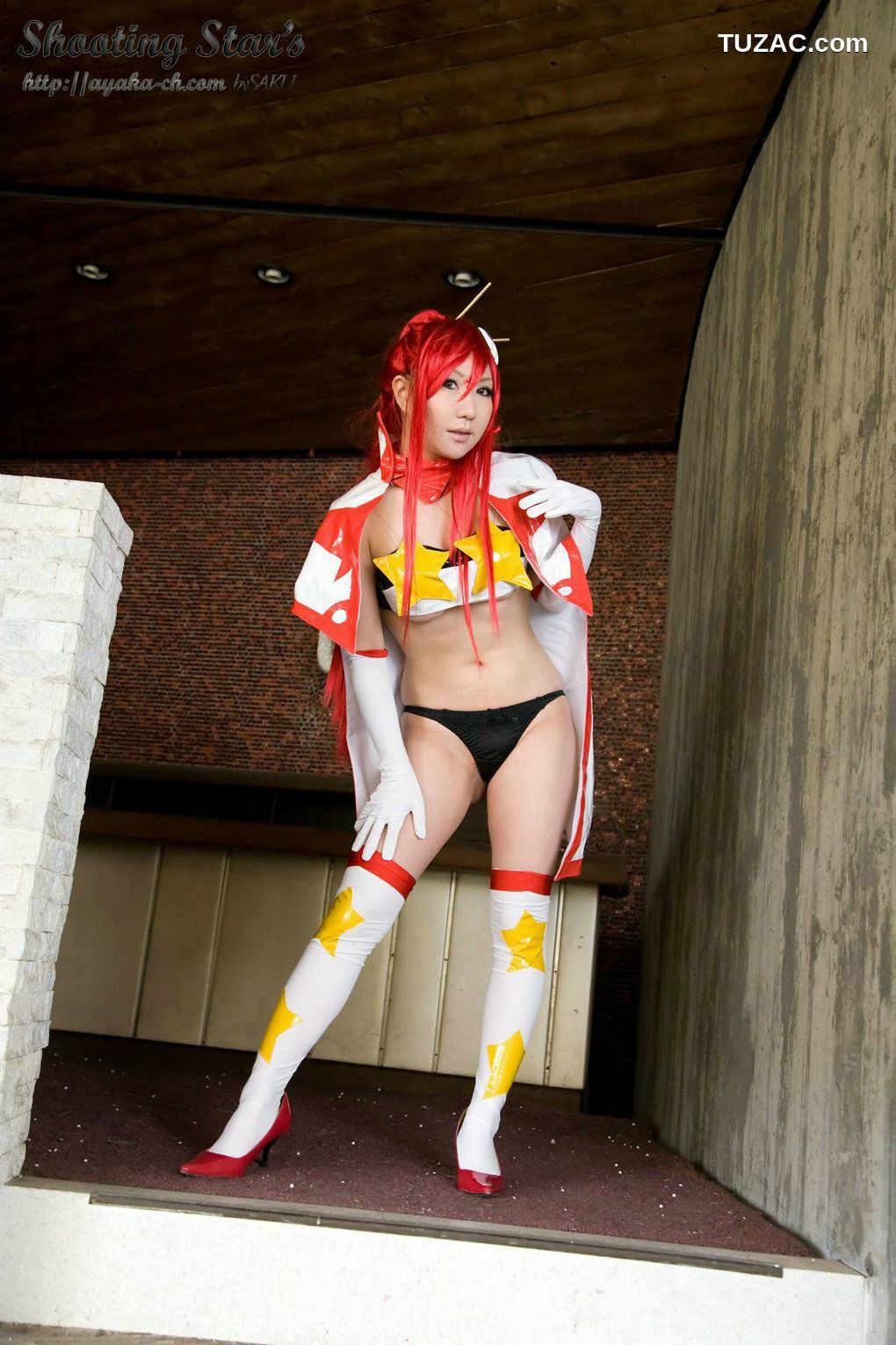 日本CosPlay_サク (Saku) 《Tengen Toppa Gurren Lagann》Youko 写真集[100P]