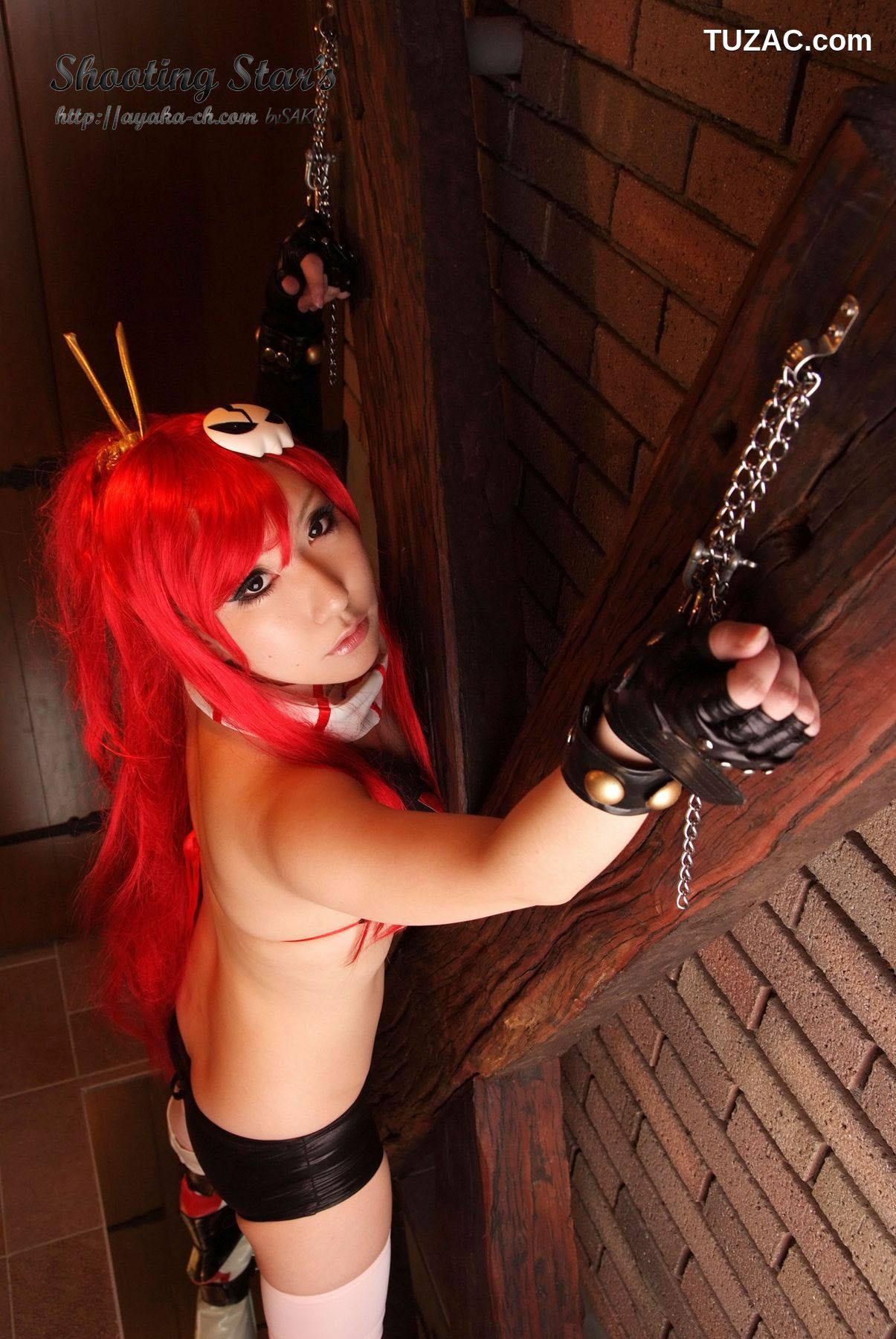 日本CosPlay_サク (Saku) 《Tengen Toppa Gurren Lagann》Youko 写真集[100P]