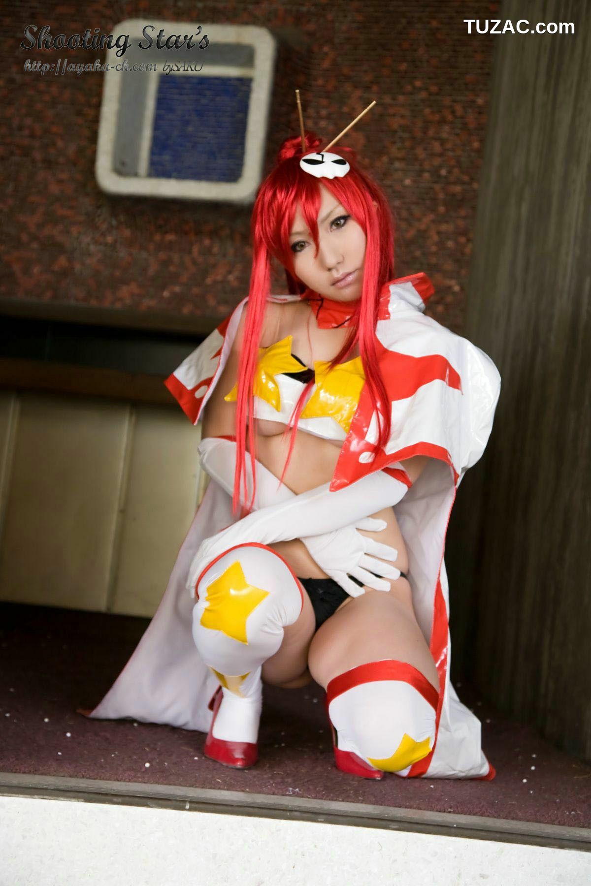 日本CosPlay_サク (Saku) 《Tengen Toppa Gurren Lagann》Youko 写真集[100P]