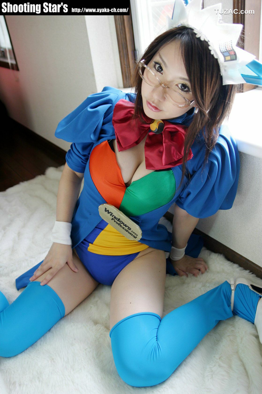 日本CosPlay_サク (Saku) 《Trouble Windows》2k-tan 写真集[80P]