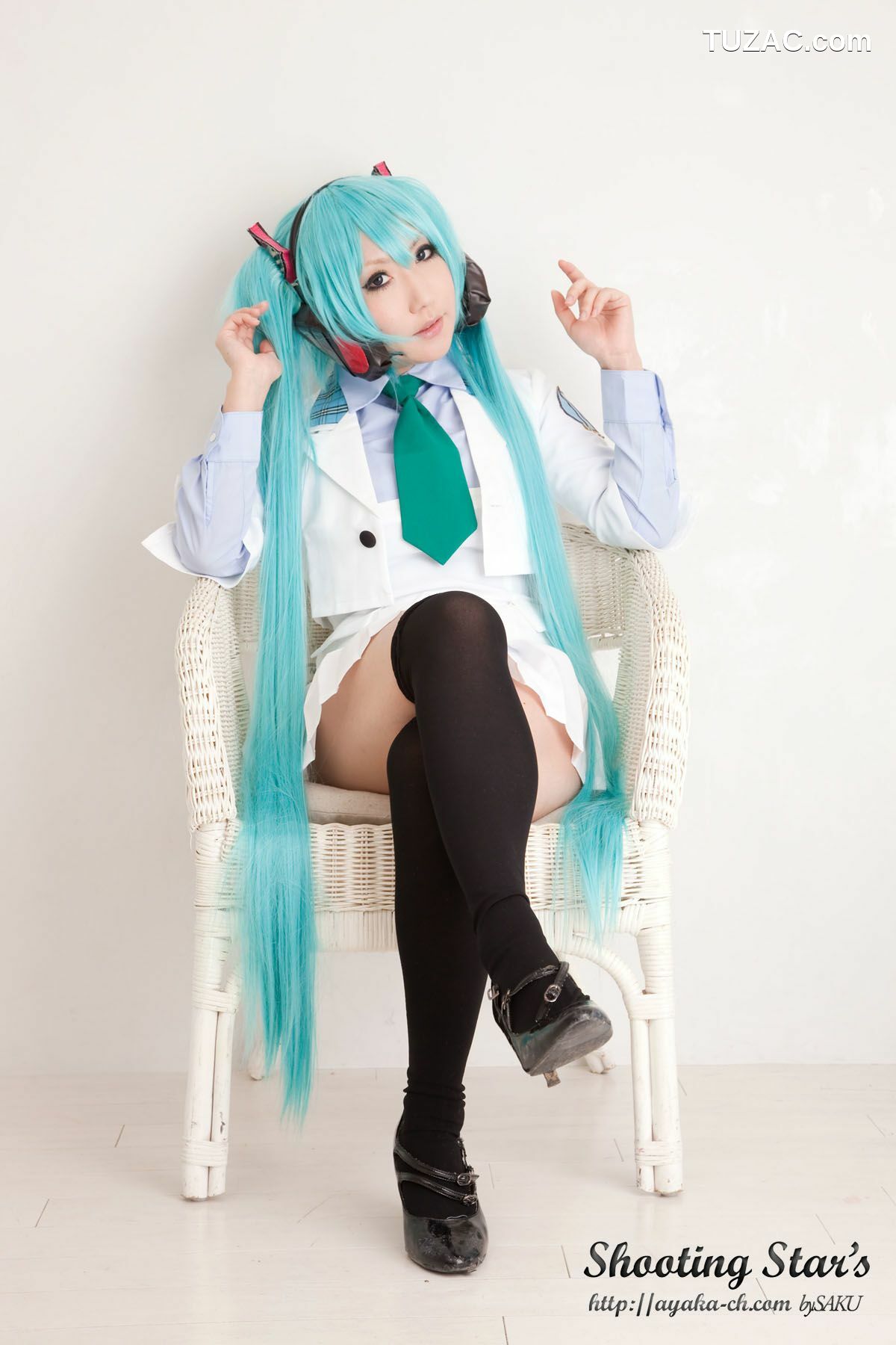 日本CosPlay_サク (Saku) 《VOCALOID》 Hatsune Miku 3 写真集[100P]