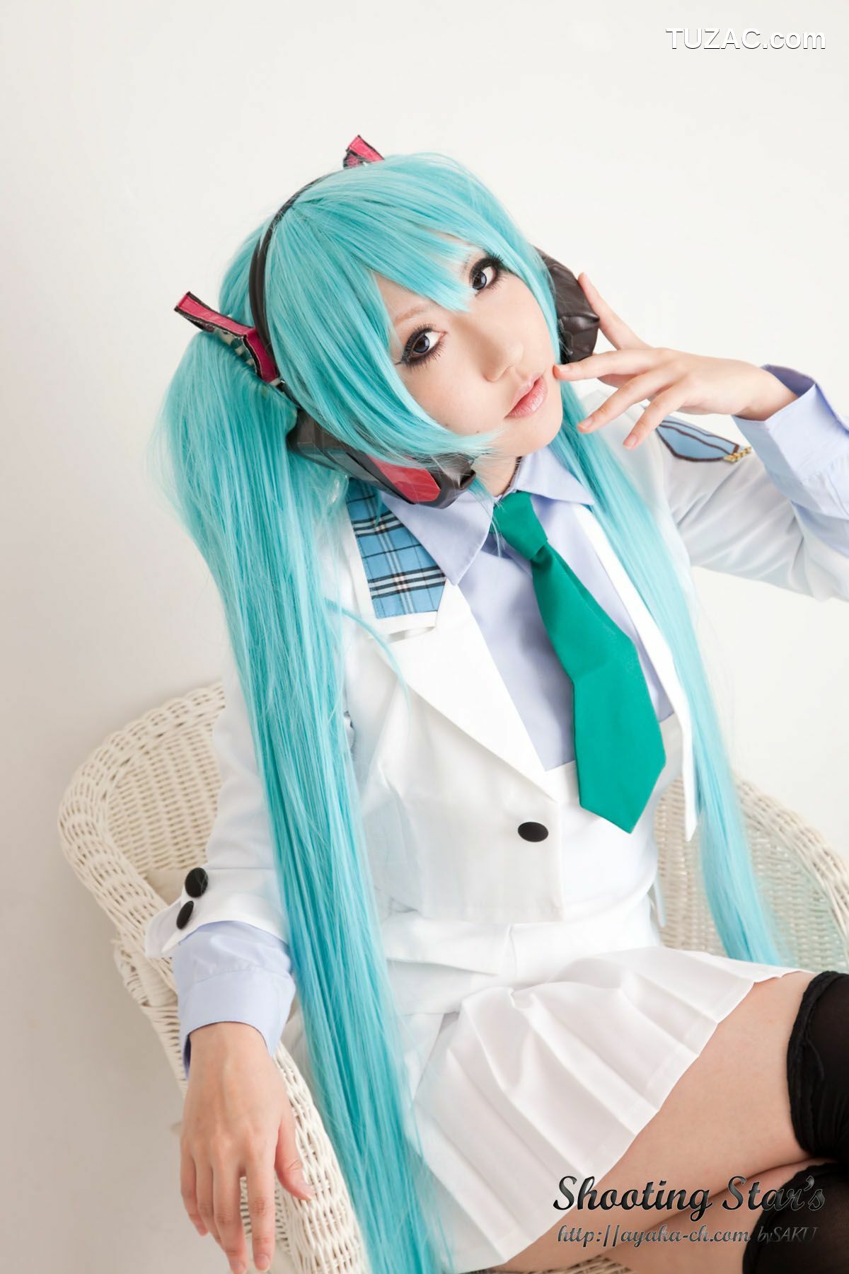 日本CosPlay_サク (Saku) 《VOCALOID》 Hatsune Miku 3 写真集[100P]