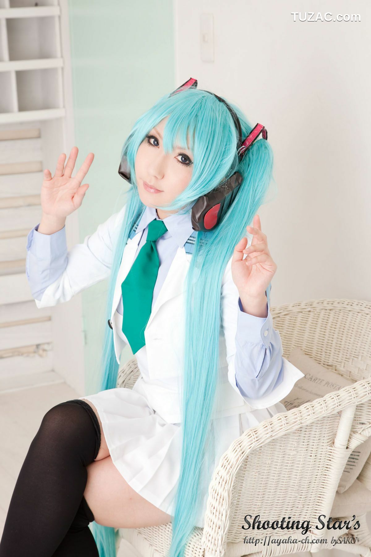 日本CosPlay_サク (Saku) 《VOCALOID》 Hatsune Miku 3 写真集[100P]