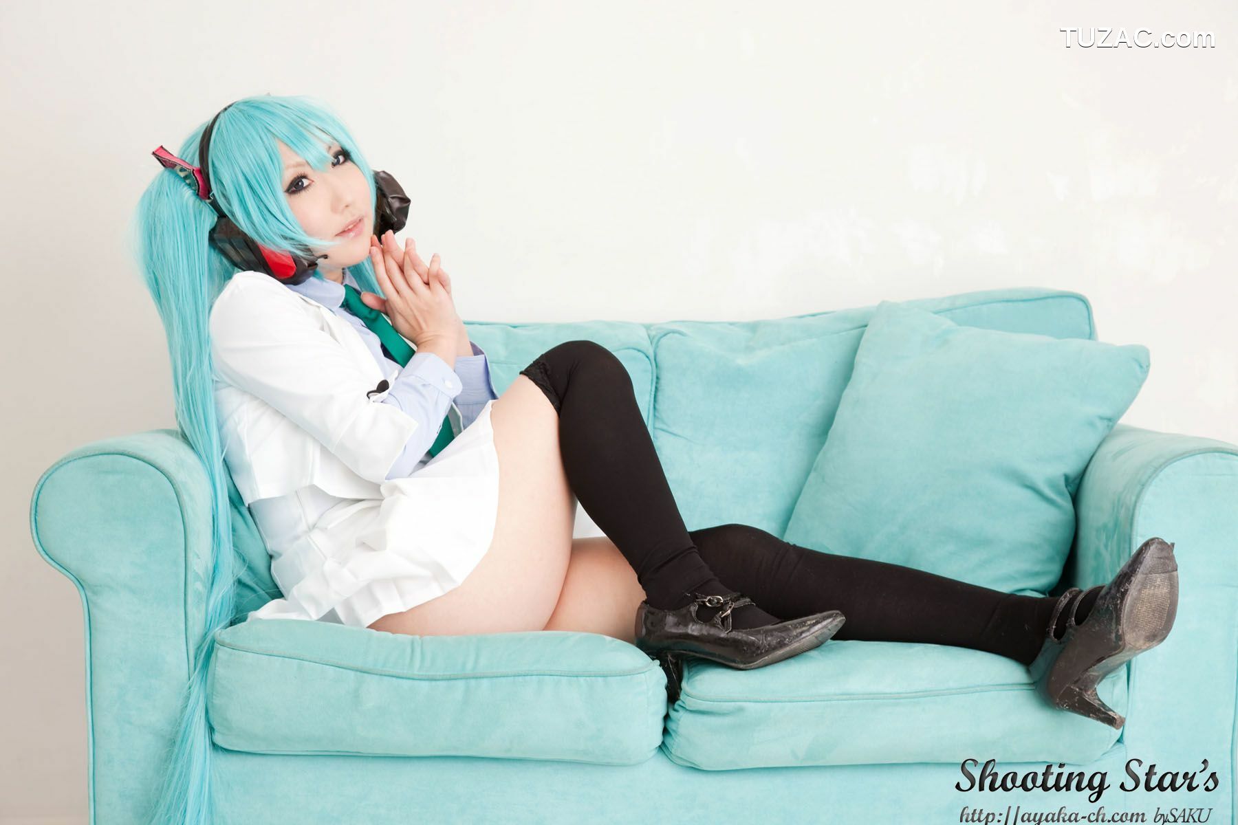 日本CosPlay_サク (Saku) 《VOCALOID》 Hatsune Miku 3 写真集[100P]