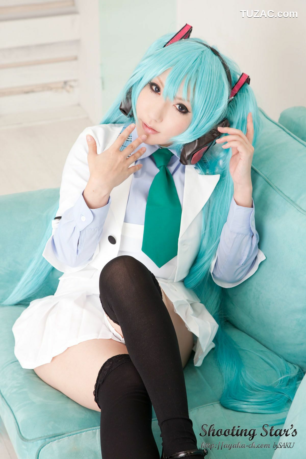 日本CosPlay_サク (Saku) 《VOCALOID》 Hatsune Miku 3 写真集[100P]