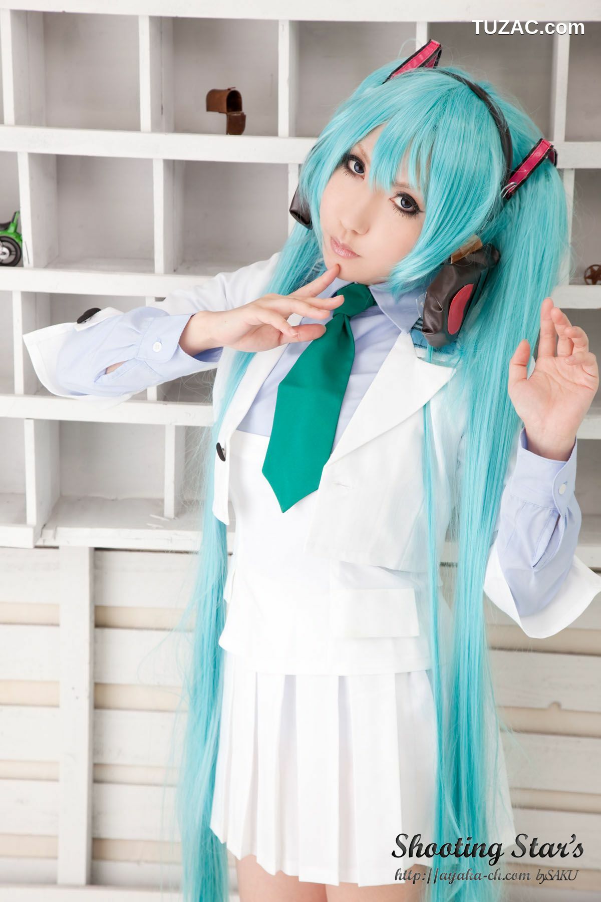 日本CosPlay_サク (Saku) 《VOCALOID》 Hatsune Miku 3 写真集[100P]