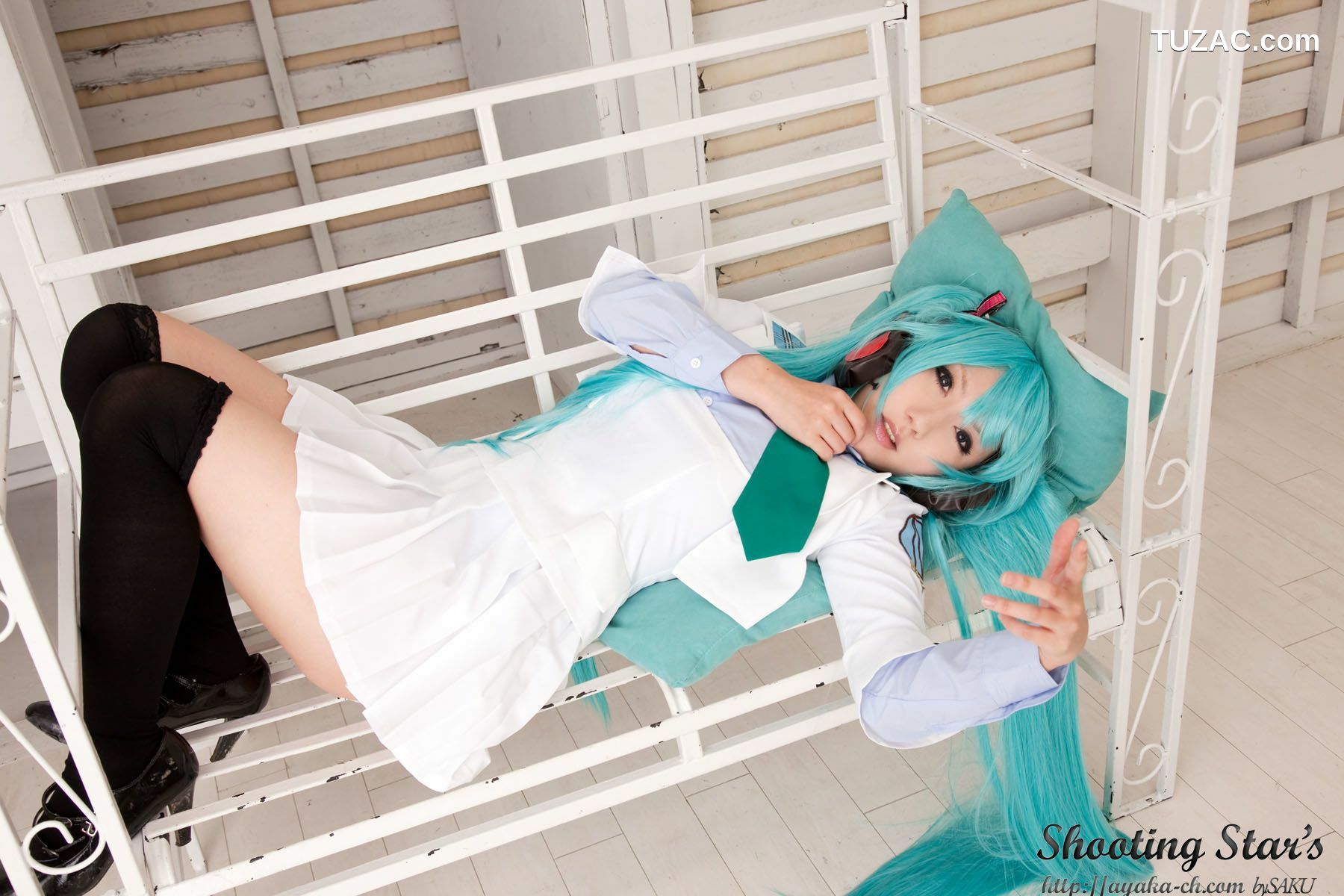 日本CosPlay_サク (Saku) 《VOCALOID》 Hatsune Miku 3 写真集[100P]