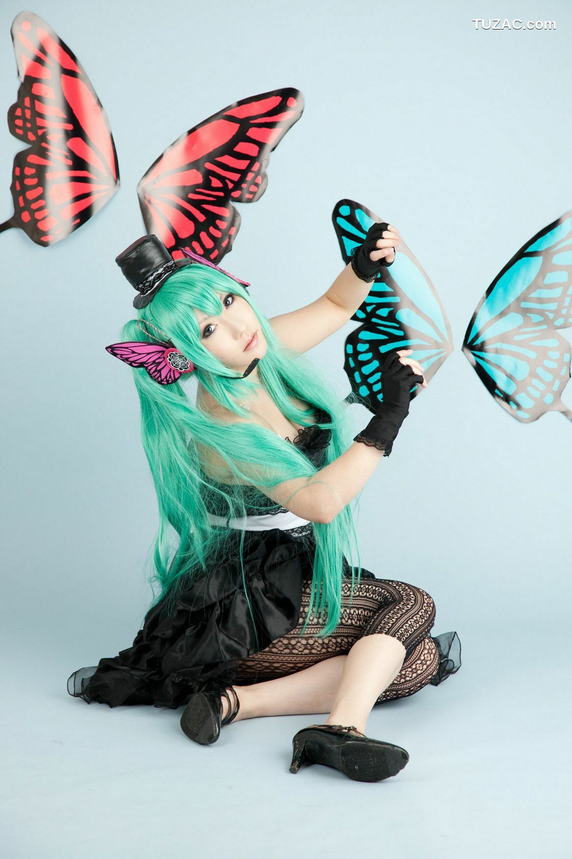 日本CosPlay_サク (Saku) 《VOCALOID》 Hatsune Miku 3 写真集[100P]