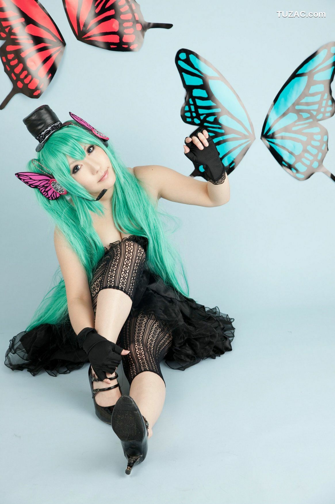 日本CosPlay_サク (Saku) 《VOCALOID》 Hatsune Miku 3 写真集[100P]