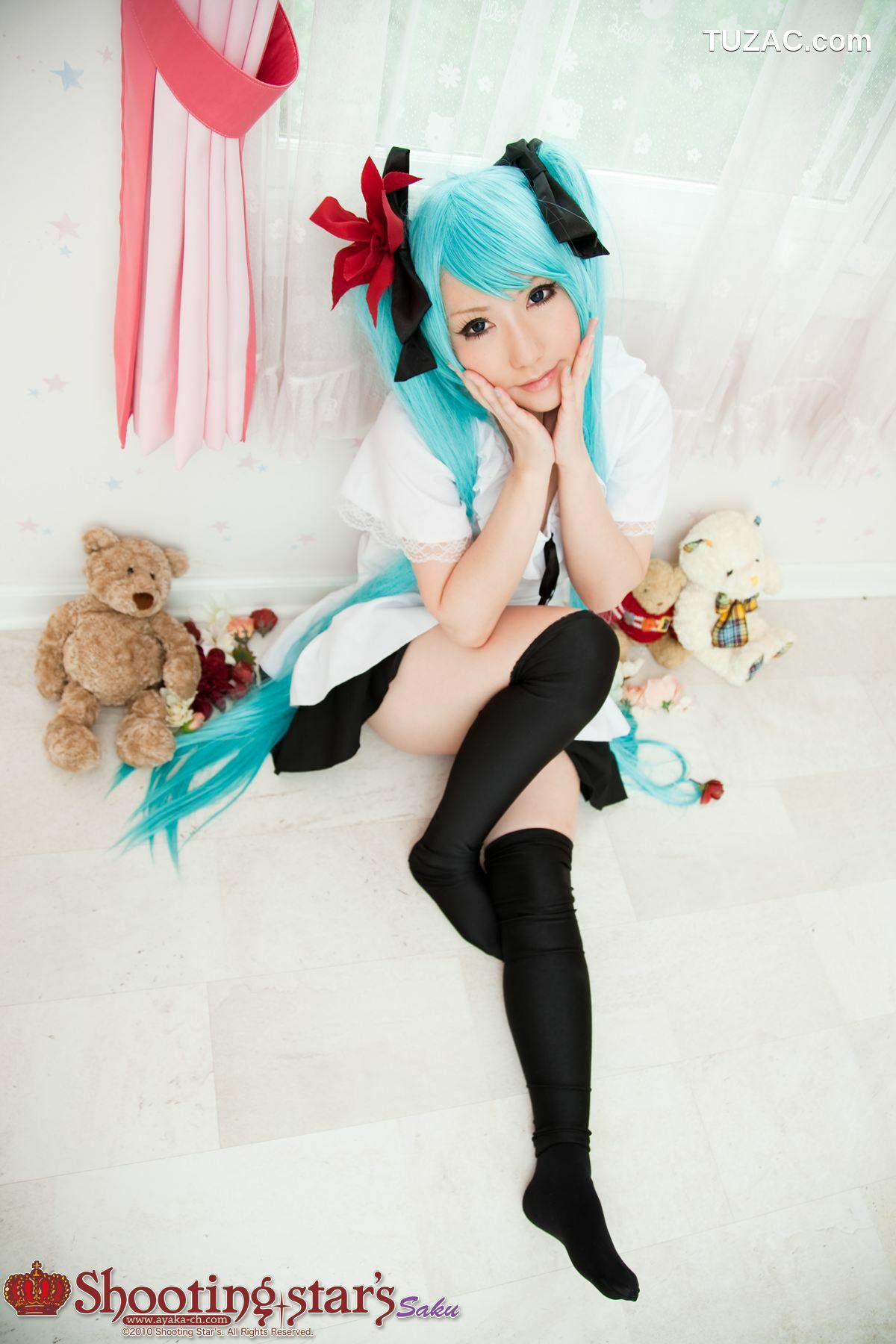 日本CosPlay_サク (Saku) 《VOCALOID》Hatsune Miku 2 写真集[97P]