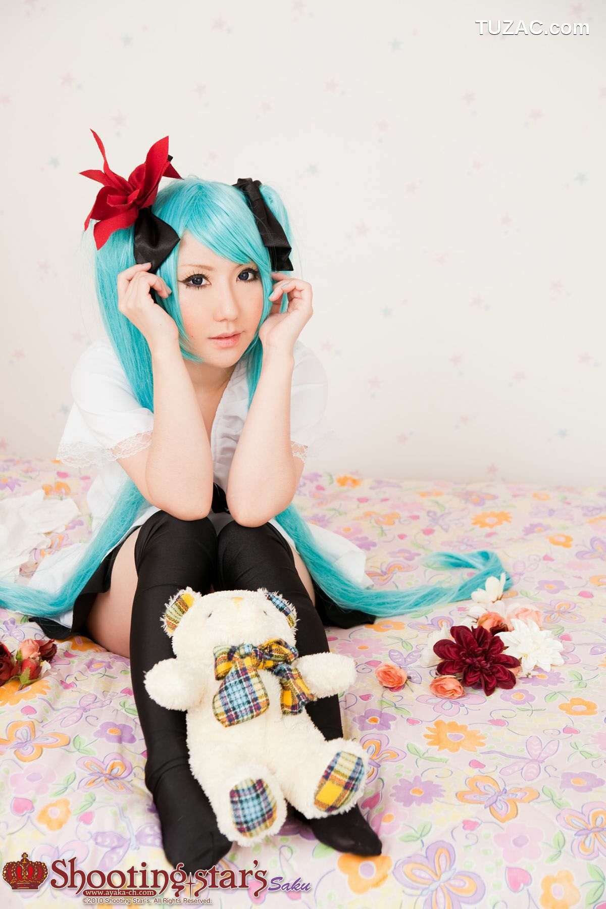 日本CosPlay_サク (Saku) 《VOCALOID》Hatsune Miku 2 写真集[97P]