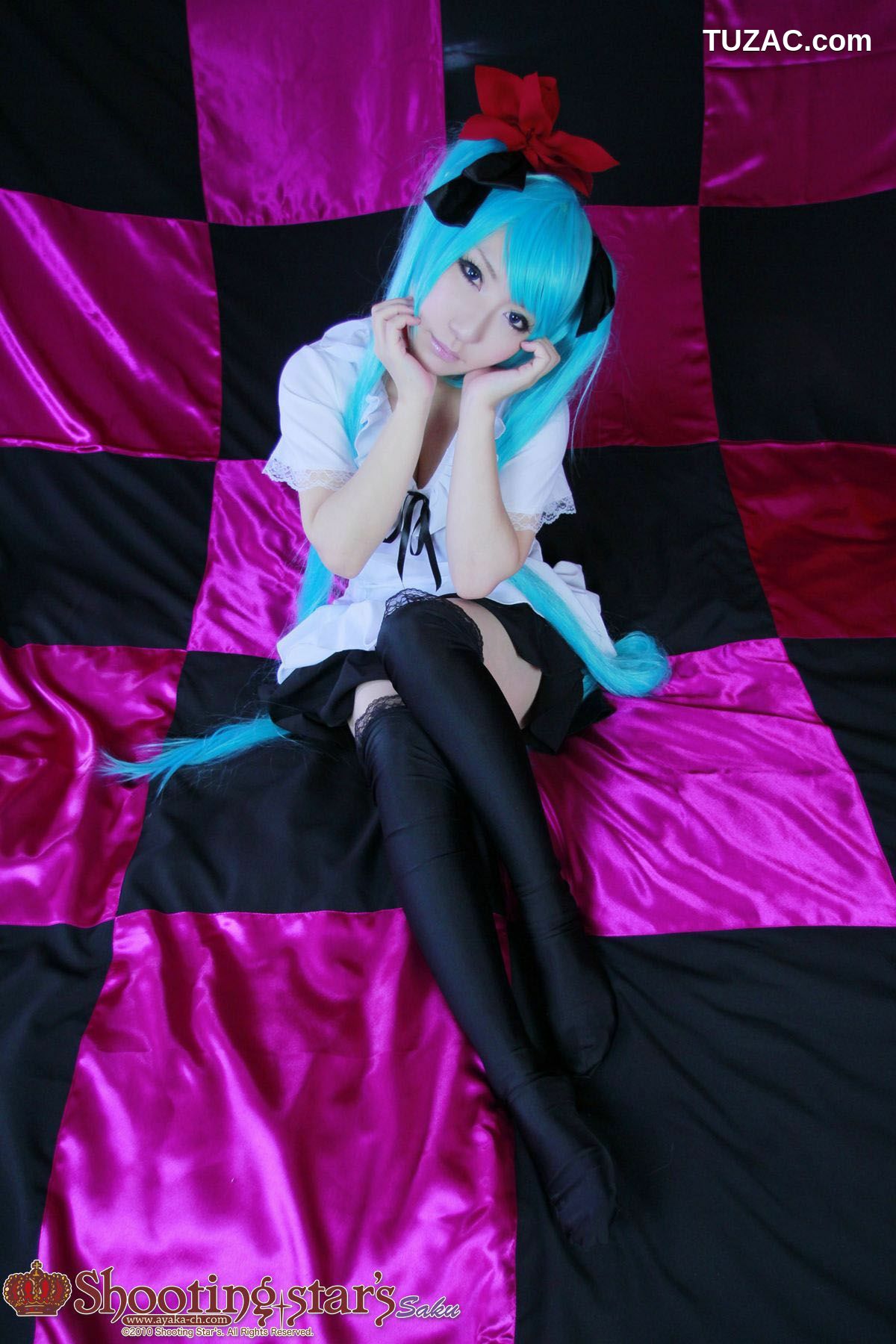 日本CosPlay_サク (Saku) 《VOCALOID》Hatsune Miku 2 写真集[97P]