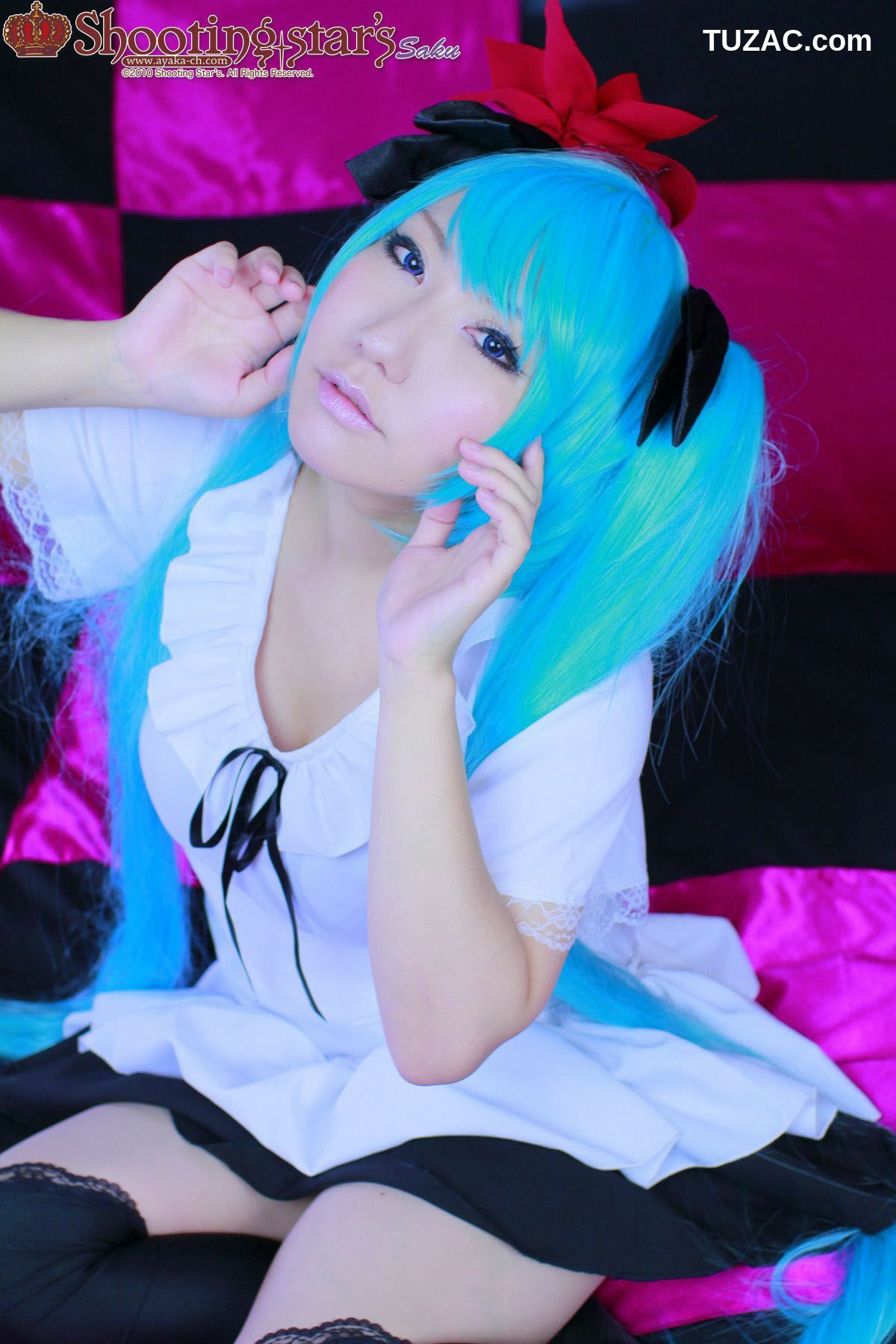 日本CosPlay_サク (Saku) 《VOCALOID》Hatsune Miku 2 写真集[97P]