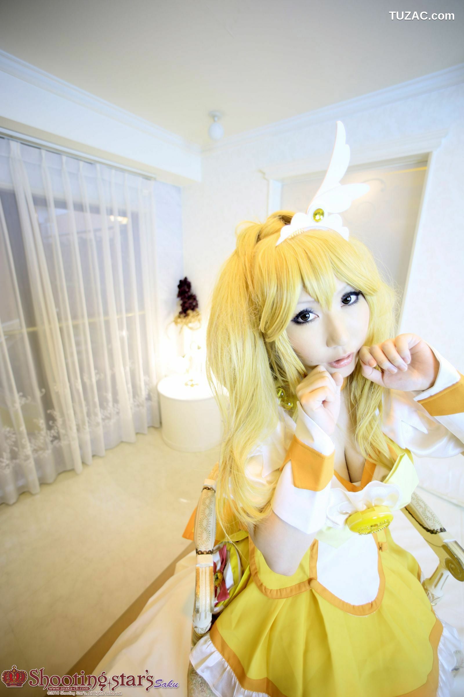 日本CosPlay_サク (Saku) 《光之美少女》Cure Peace+Cure Beauty 写真集