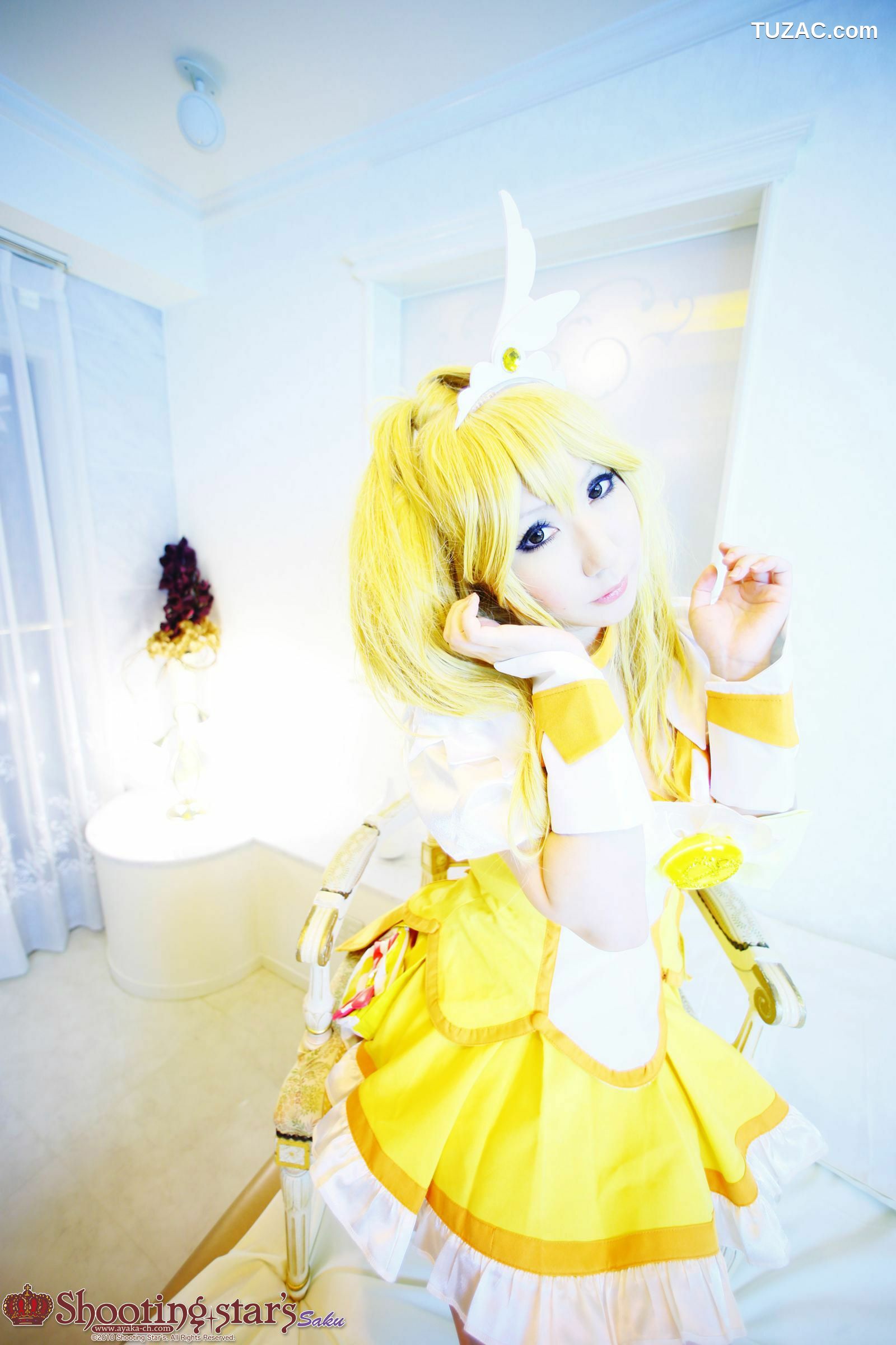 日本CosPlay_サク (Saku) 《光之美少女》Cure Peace+Cure Beauty 写真集