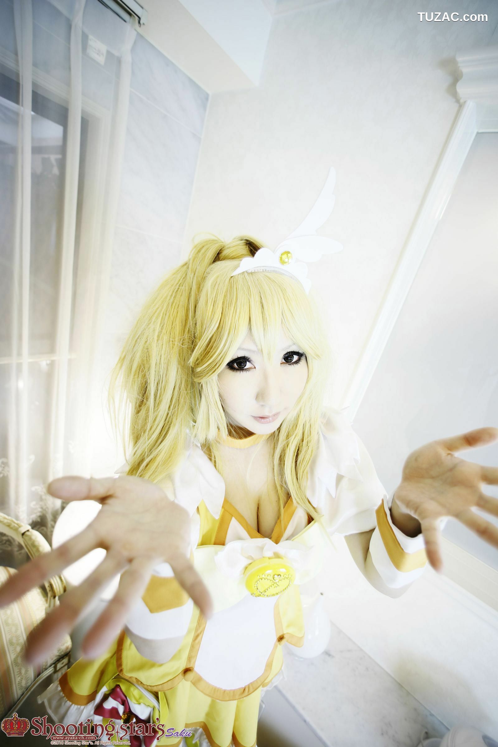 日本CosPlay_サク (Saku) 《光之美少女》Cure Peace+Cure Beauty 写真集