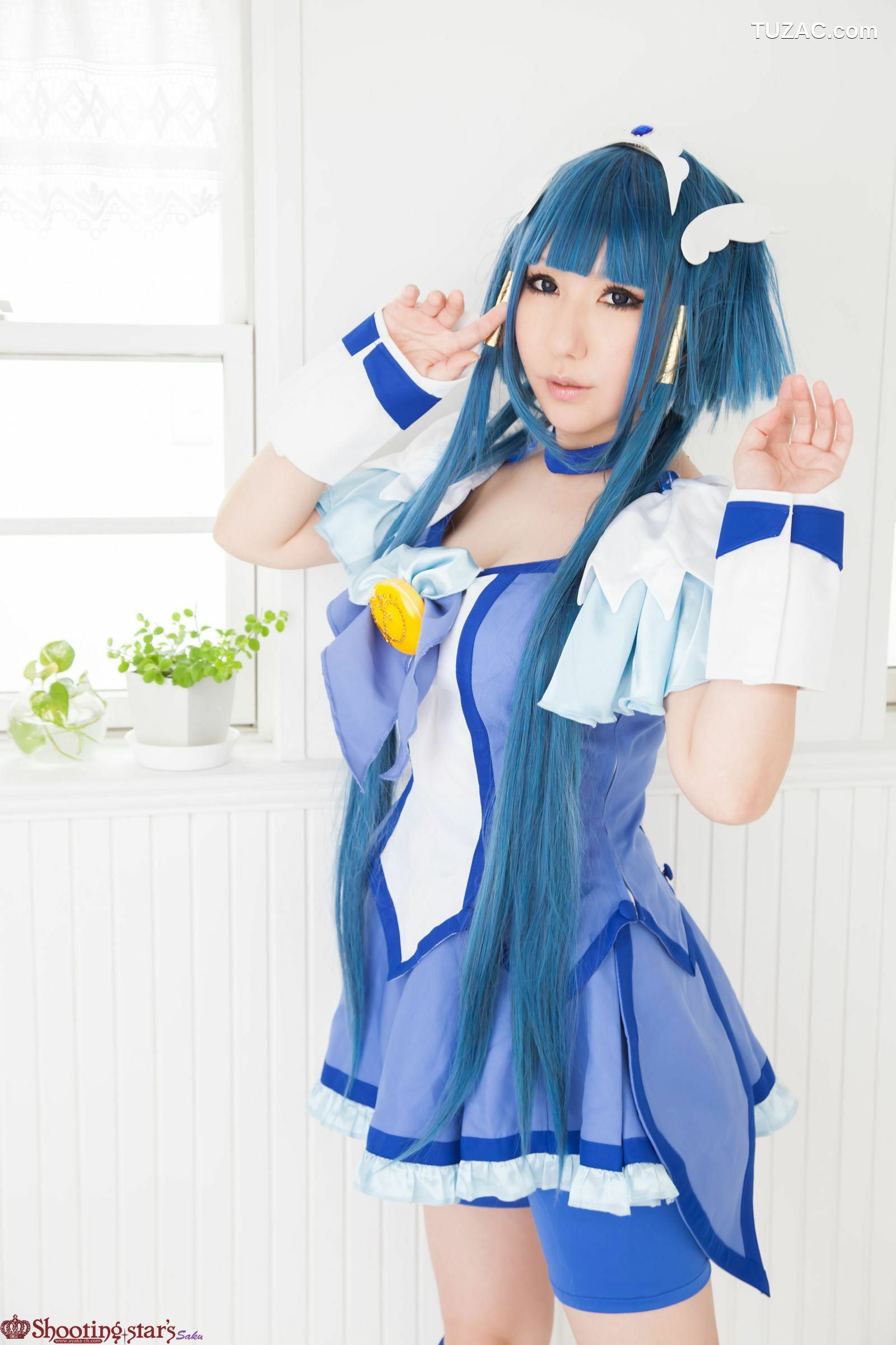 日本CosPlay_サク (Saku) 《光之美少女》Cure Peace+Cure Beauty 写真集