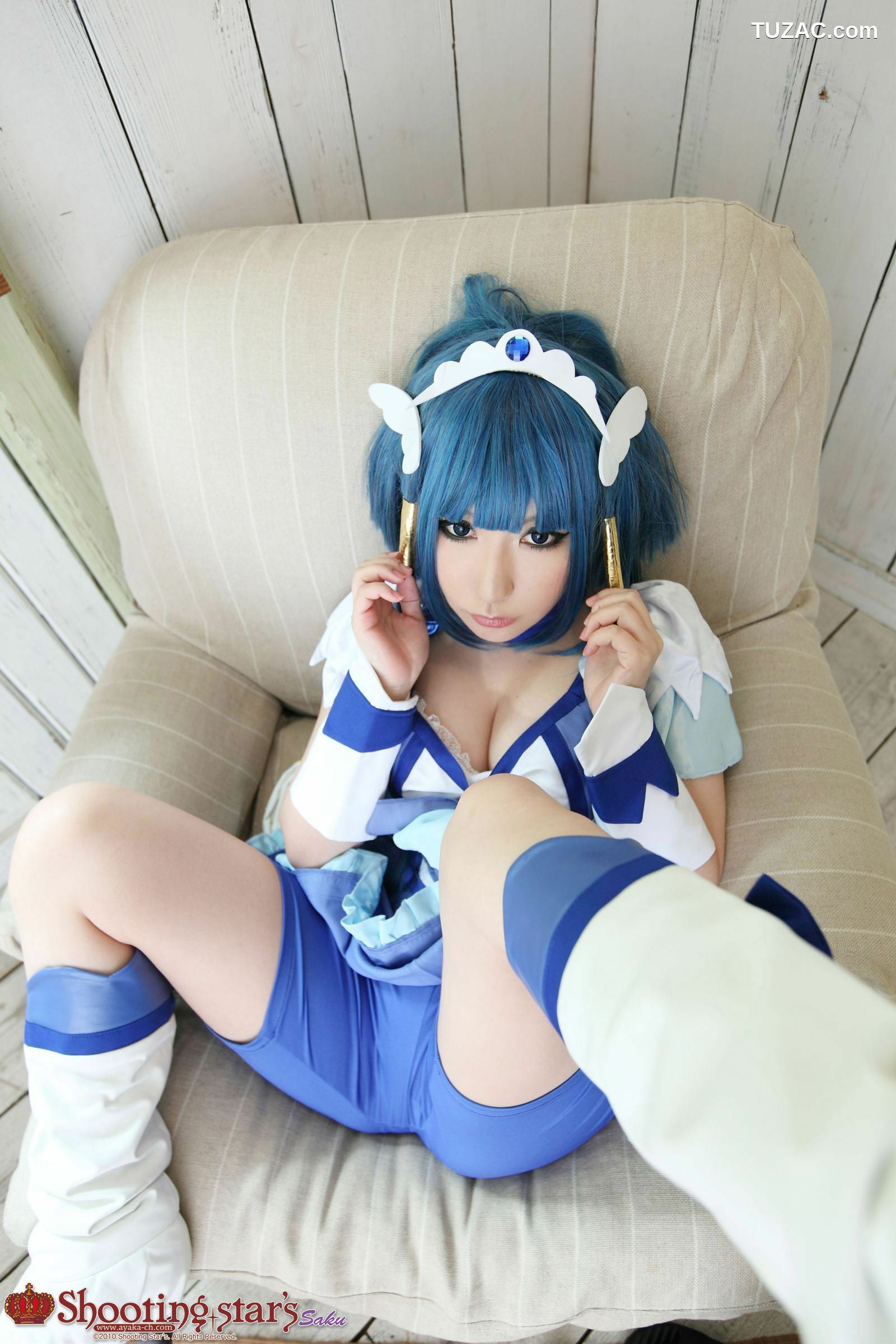 日本CosPlay_サク (Saku) 《光之美少女》Cure Peace+Cure Beauty 写真集