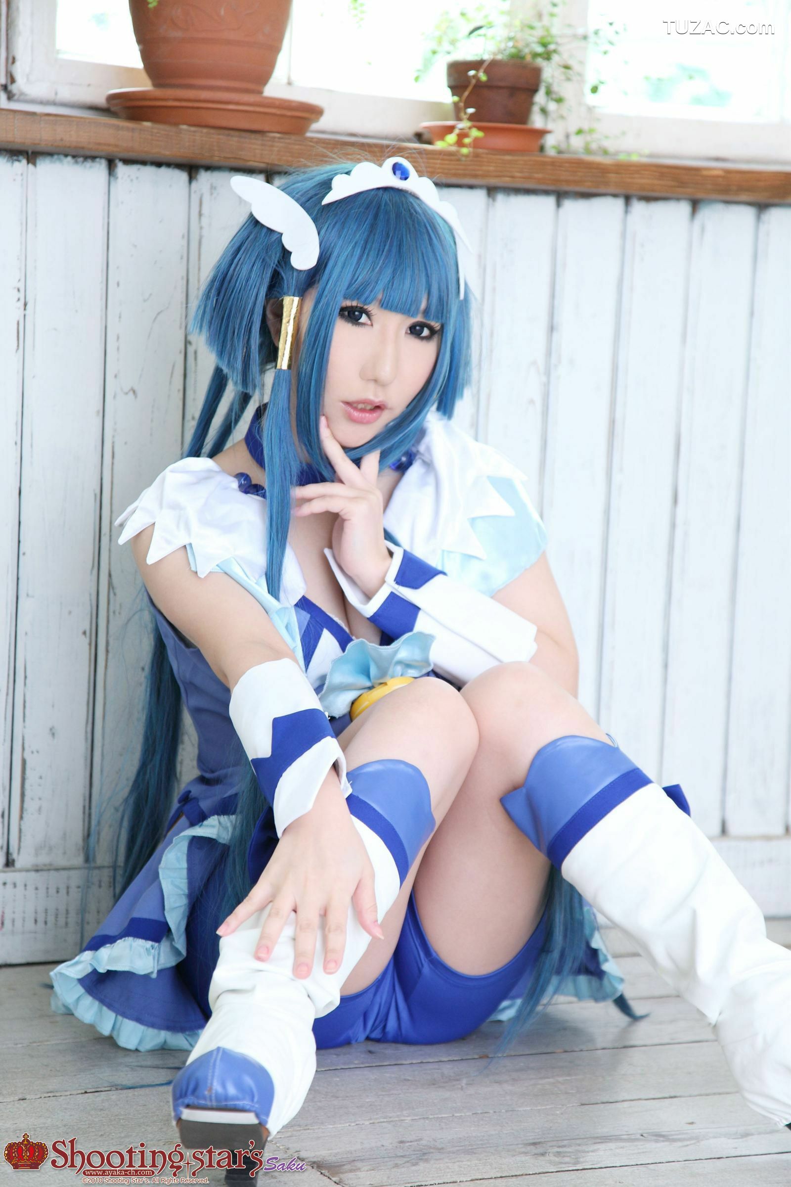 日本CosPlay_サク (Saku) 《光之美少女》Cure Peace+Cure Beauty 写真集