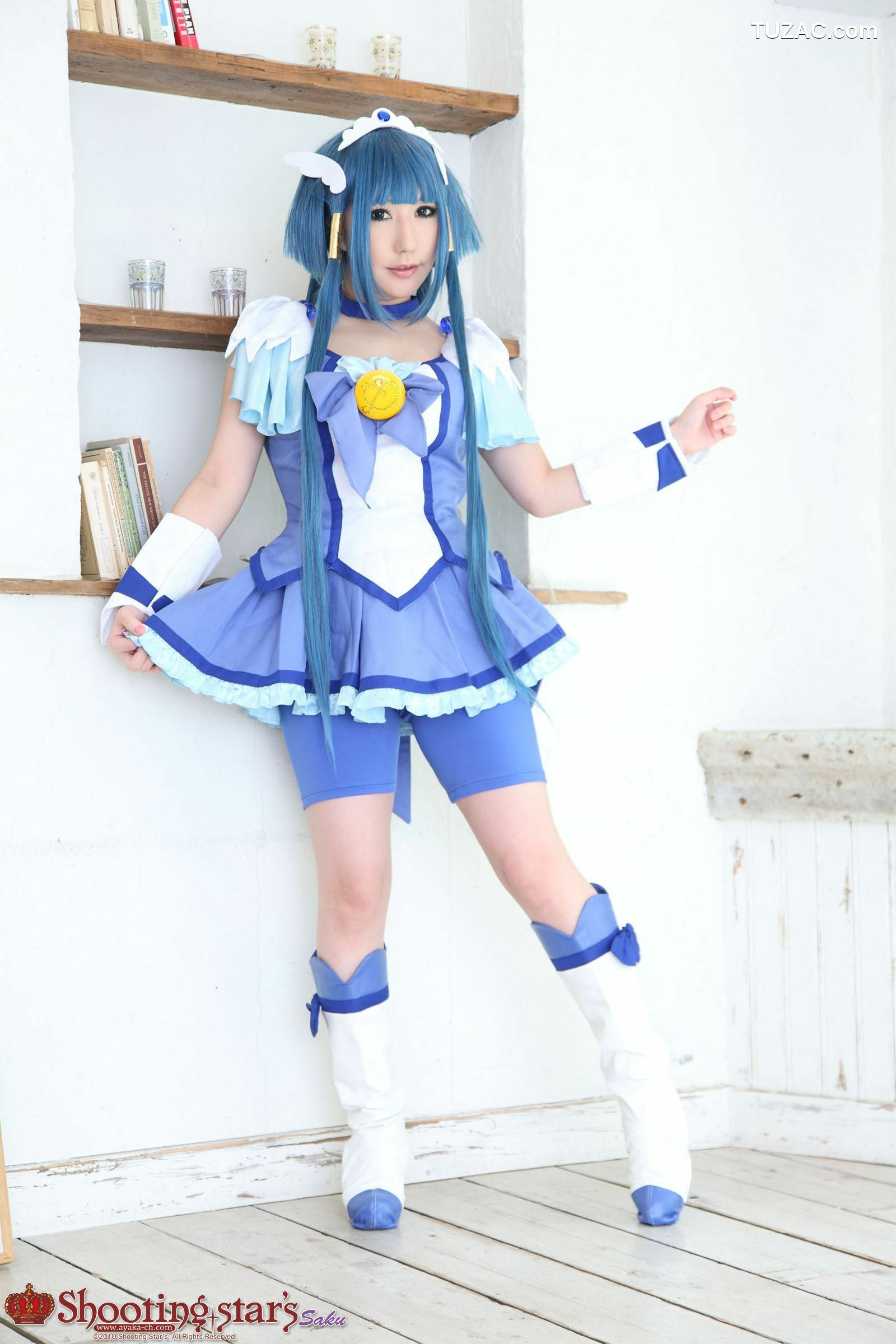 日本CosPlay_サク (Saku) 《光之美少女》Cure Peace+Cure Beauty 写真集