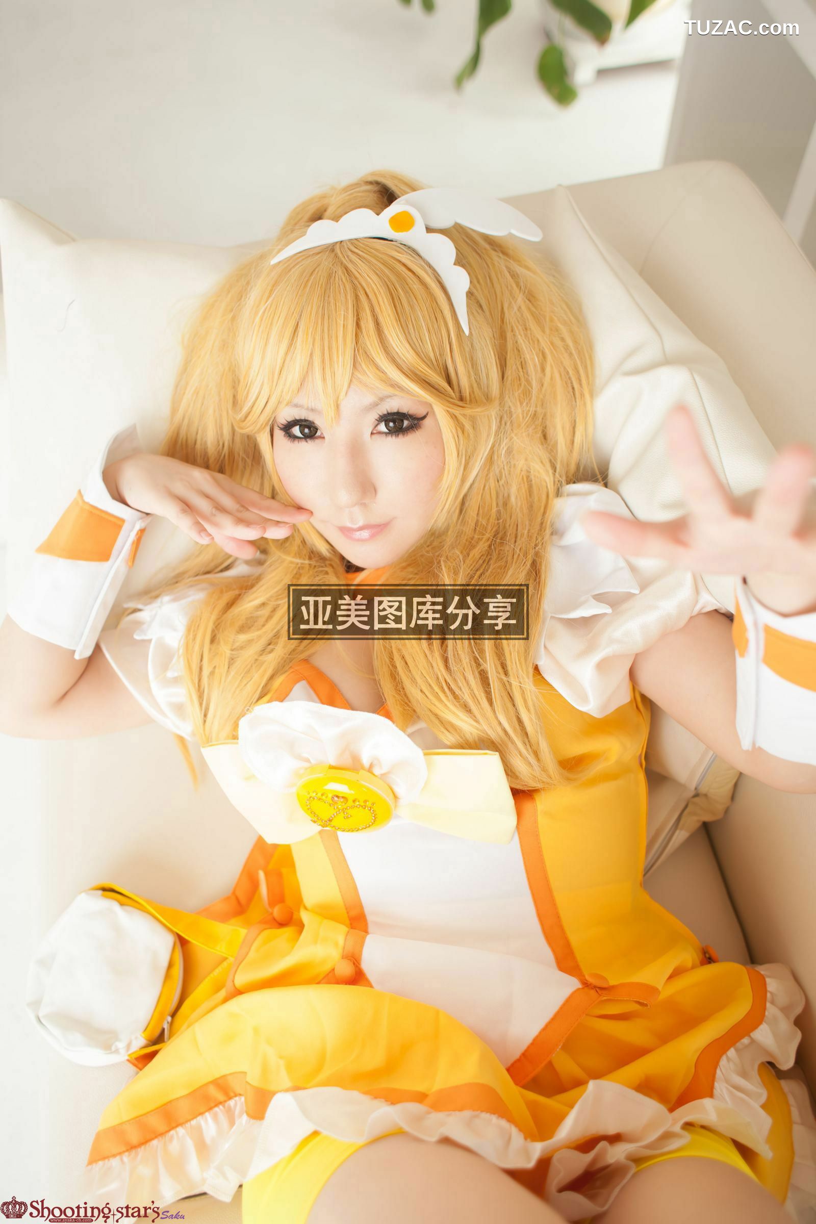 日本CosPlay_サク (Saku) 《光之美少女》Cure Peace+Cure Beauty 写真集