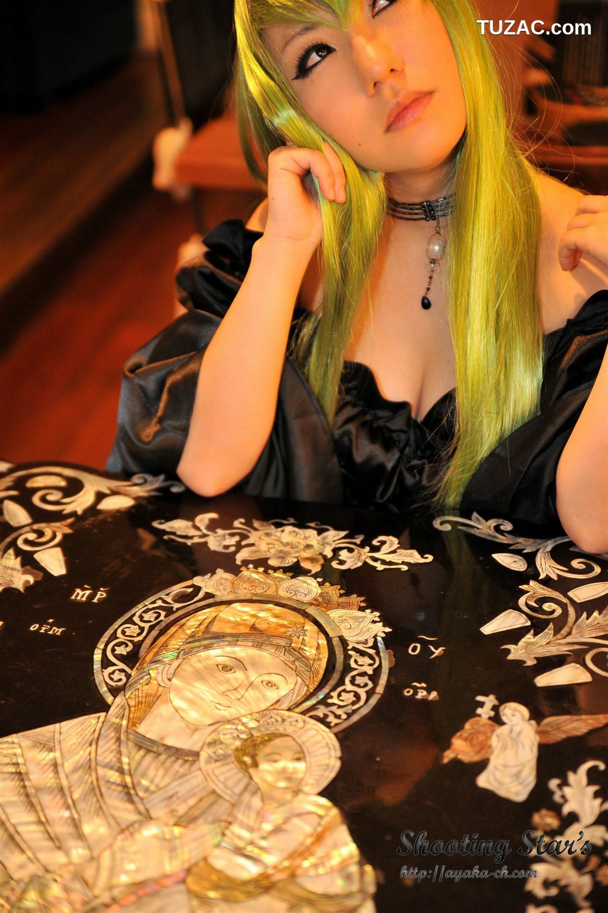 日本CosPlay_サク (绫香) 《Code Geass》C.C.+Euphemia li Britannia 写真集[66P]