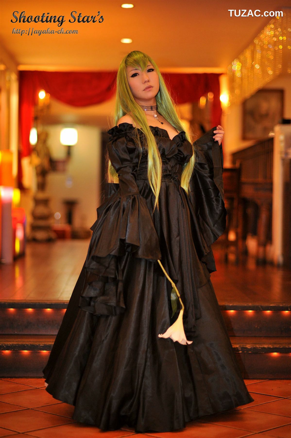 日本CosPlay_サク (绫香) 《Code Geass》C.C.+Euphemia li Britannia 写真集[66P]