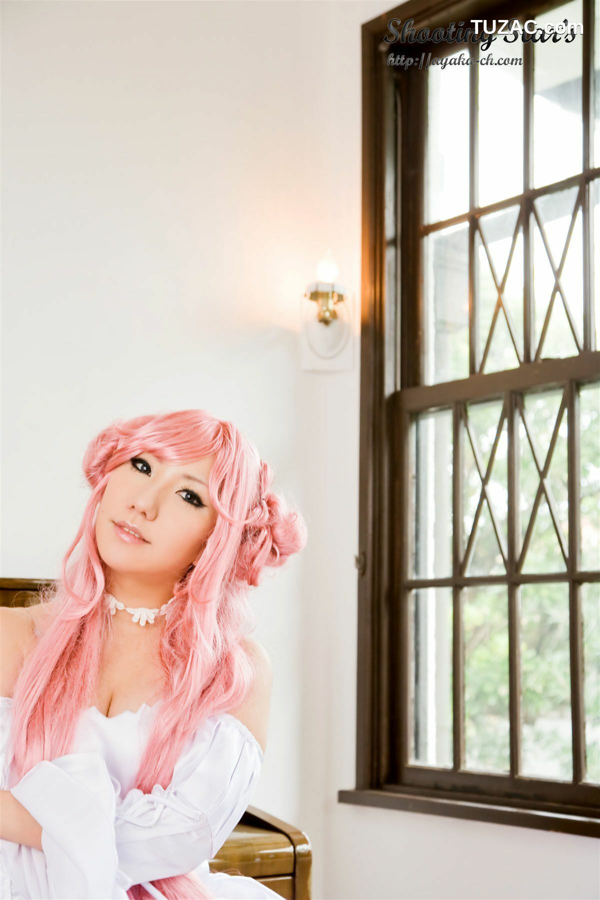 日本CosPlay_サク (绫香) 《Code Geass》C.C.+Euphemia li Britannia 写真集[66P]