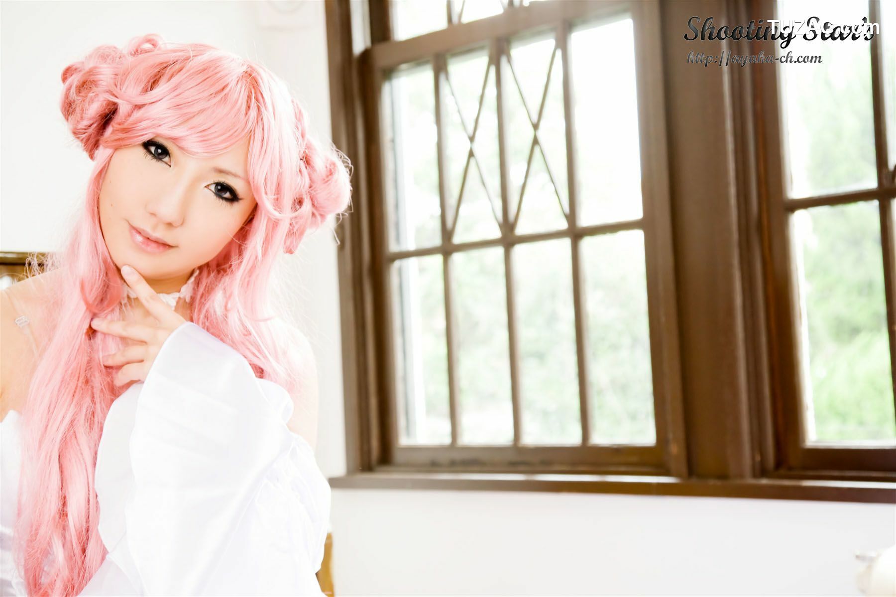 日本CosPlay_サク (绫香) 《Code Geass》C.C.+Euphemia li Britannia 写真集[66P]