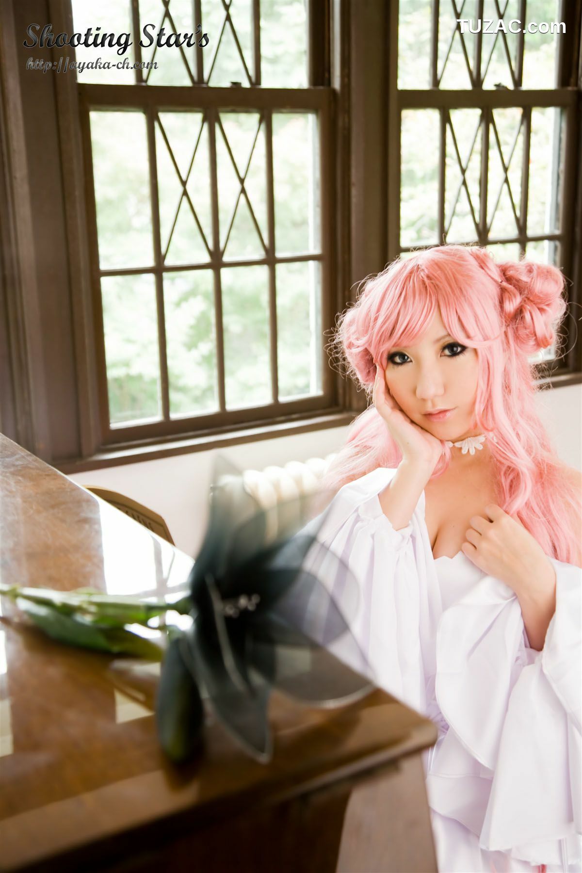 日本CosPlay_サク (绫香) 《Code Geass》C.C.+Euphemia li Britannia 写真集[66P]