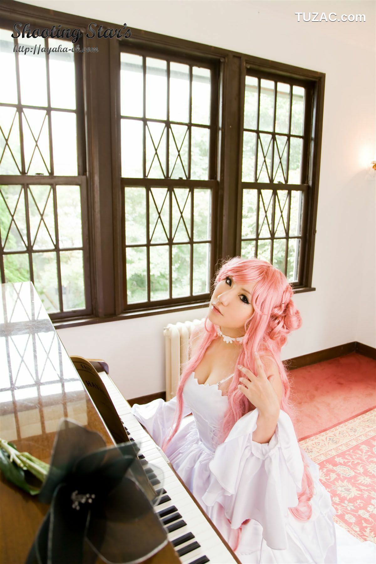 日本CosPlay_サク (绫香) 《Code Geass》C.C.+Euphemia li Britannia 写真集[66P]