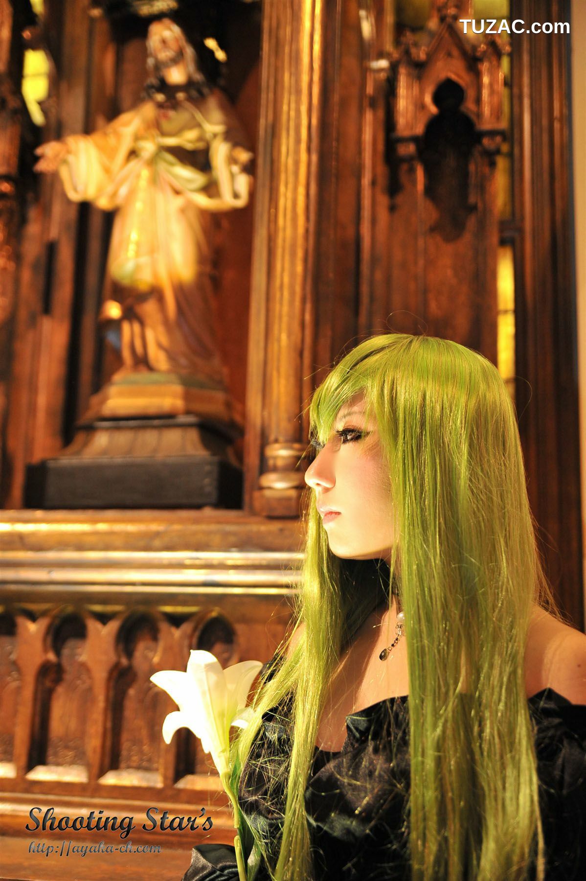 日本CosPlay_サク (绫香) 《Code Geass》C.C.+Euphemia li Britannia 写真集[66P]