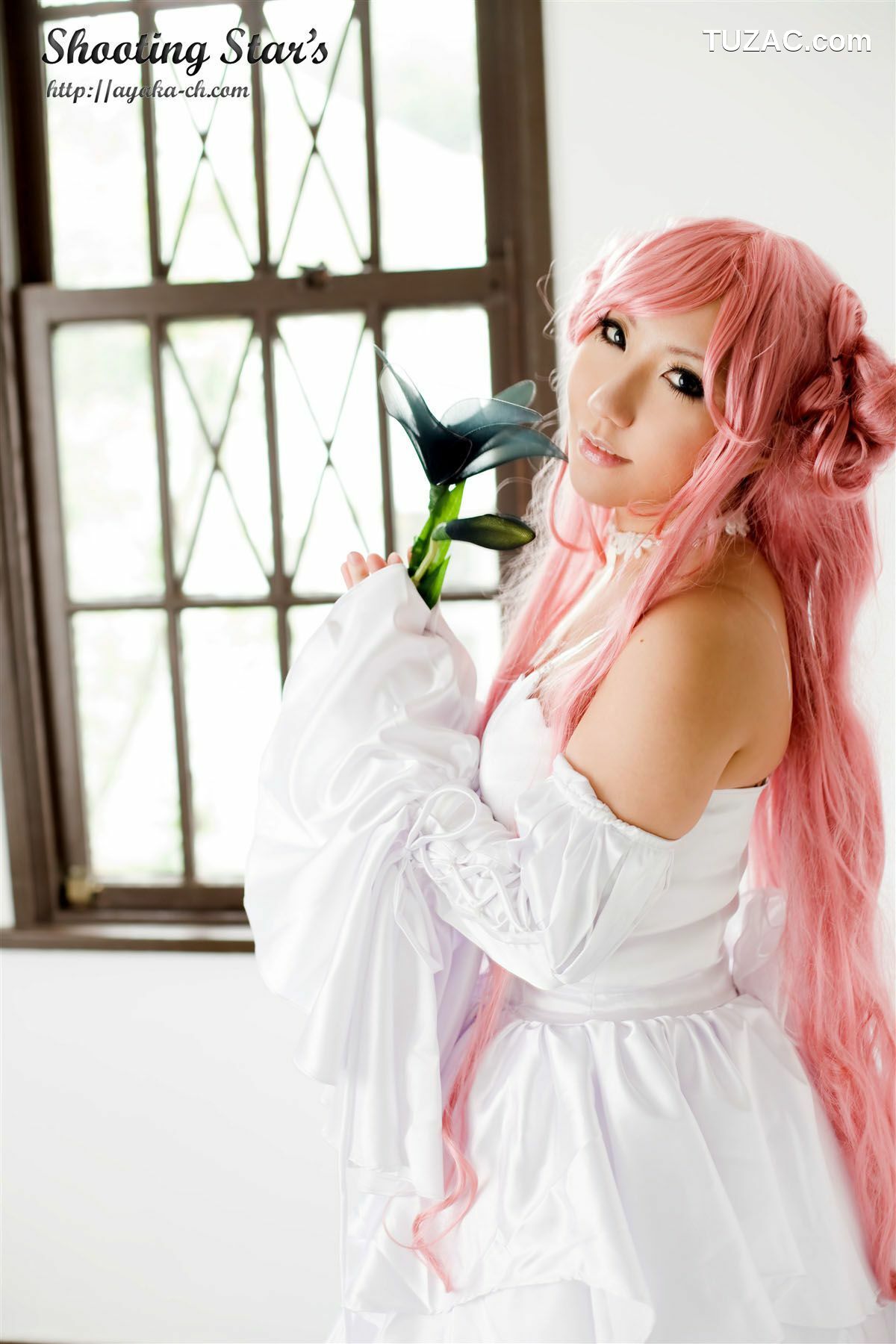 日本CosPlay_サク (绫香) 《Code Geass》C.C.+Euphemia li Britannia 写真集[66P]