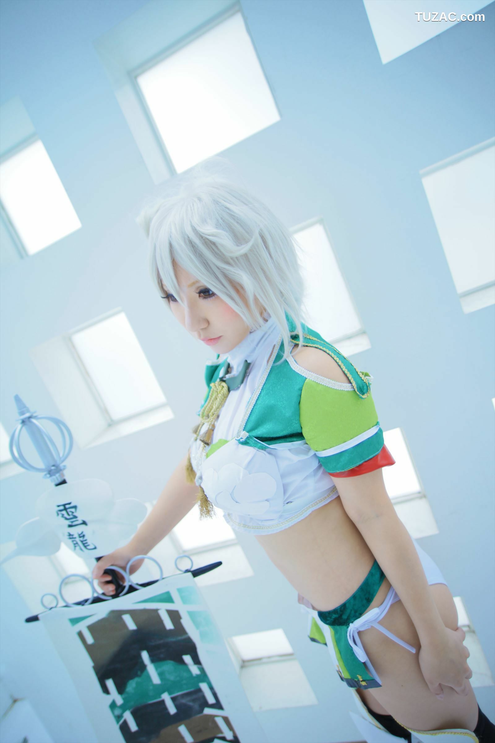 日本CosPlay_サク (绫香) 《Kantai Collection》Unryuu+Zuikaku+Syoukaku 写真集[100P]