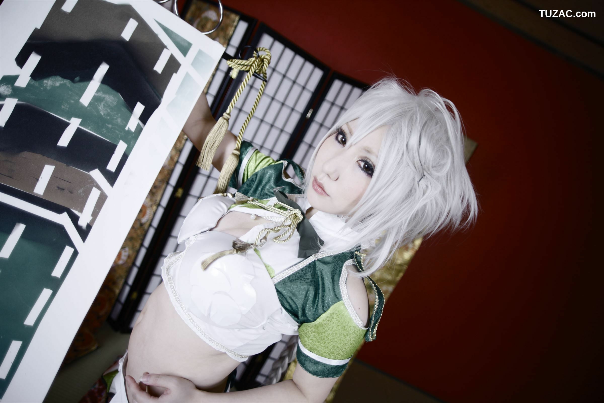 日本CosPlay_サク (绫香) 《Kantai Collection》Unryuu+Zuikaku+Syoukaku 写真集[100P]