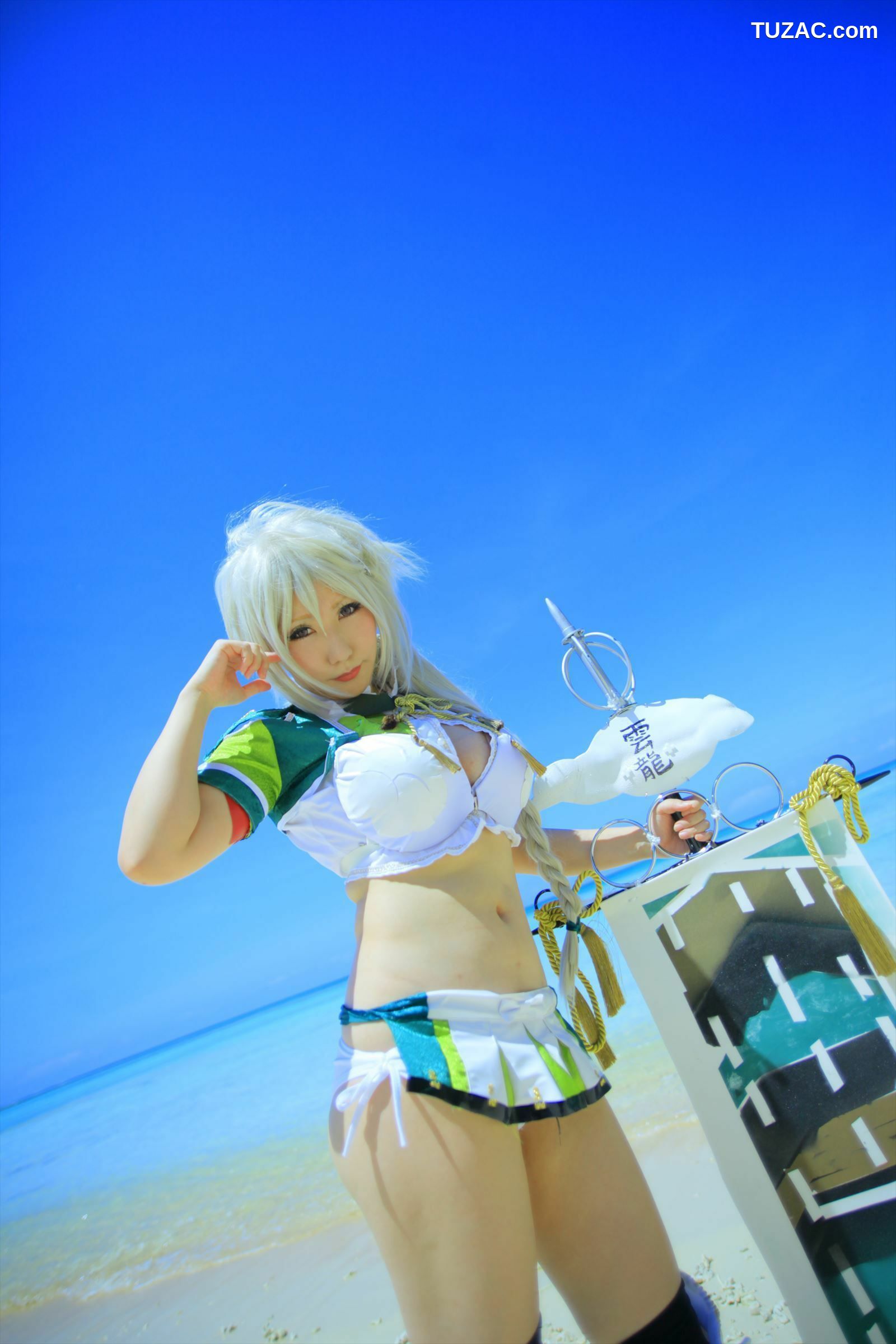 日本CosPlay_サク (绫香) 《Kantai Collection》Unryuu+Zuikaku+Syoukaku 写真集[100P]
