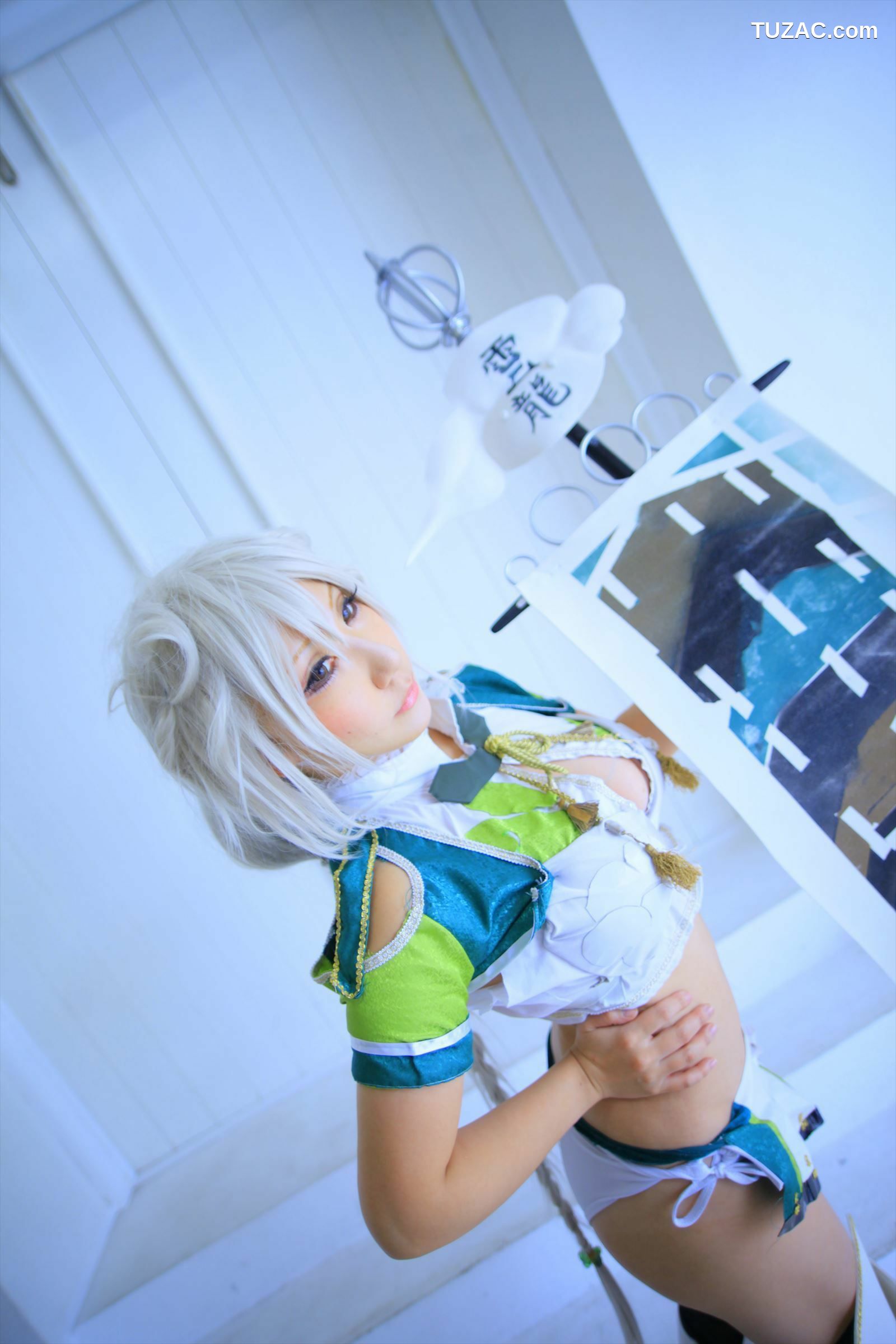 日本CosPlay_サク (绫香) 《Kantai Collection》Unryuu+Zuikaku+Syoukaku 写真集[100P]